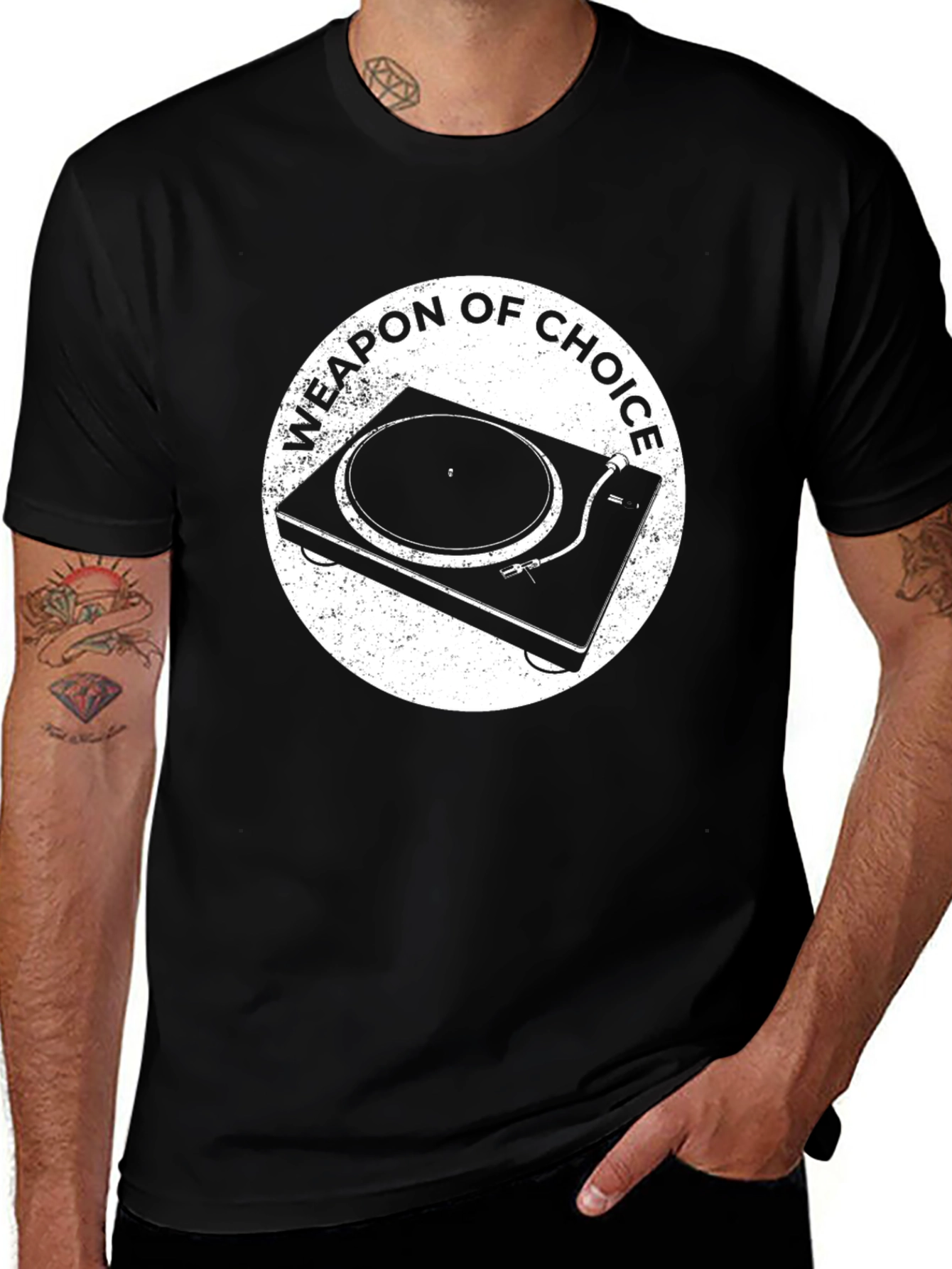Weapon of Choice Turntable T-Shirt