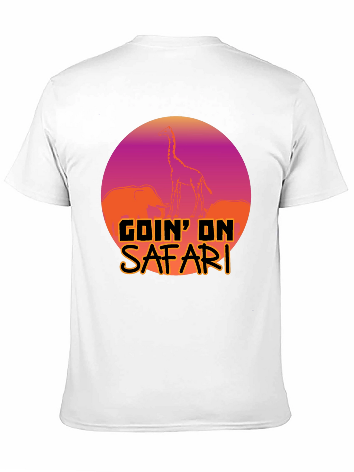 Goin on Safari T-Shirt: Animal Print Tee