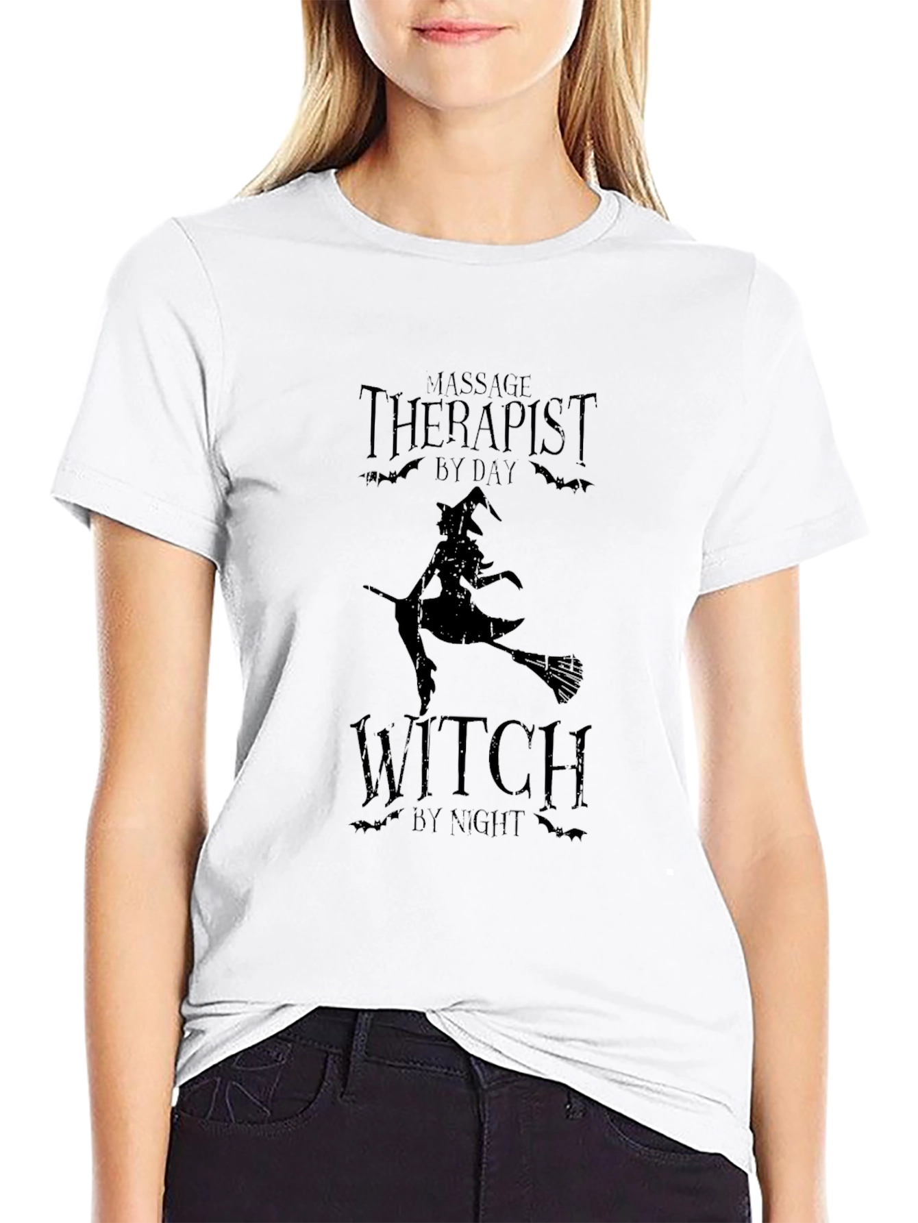 Massage Therapist By Day Witch By Night T-Shirt