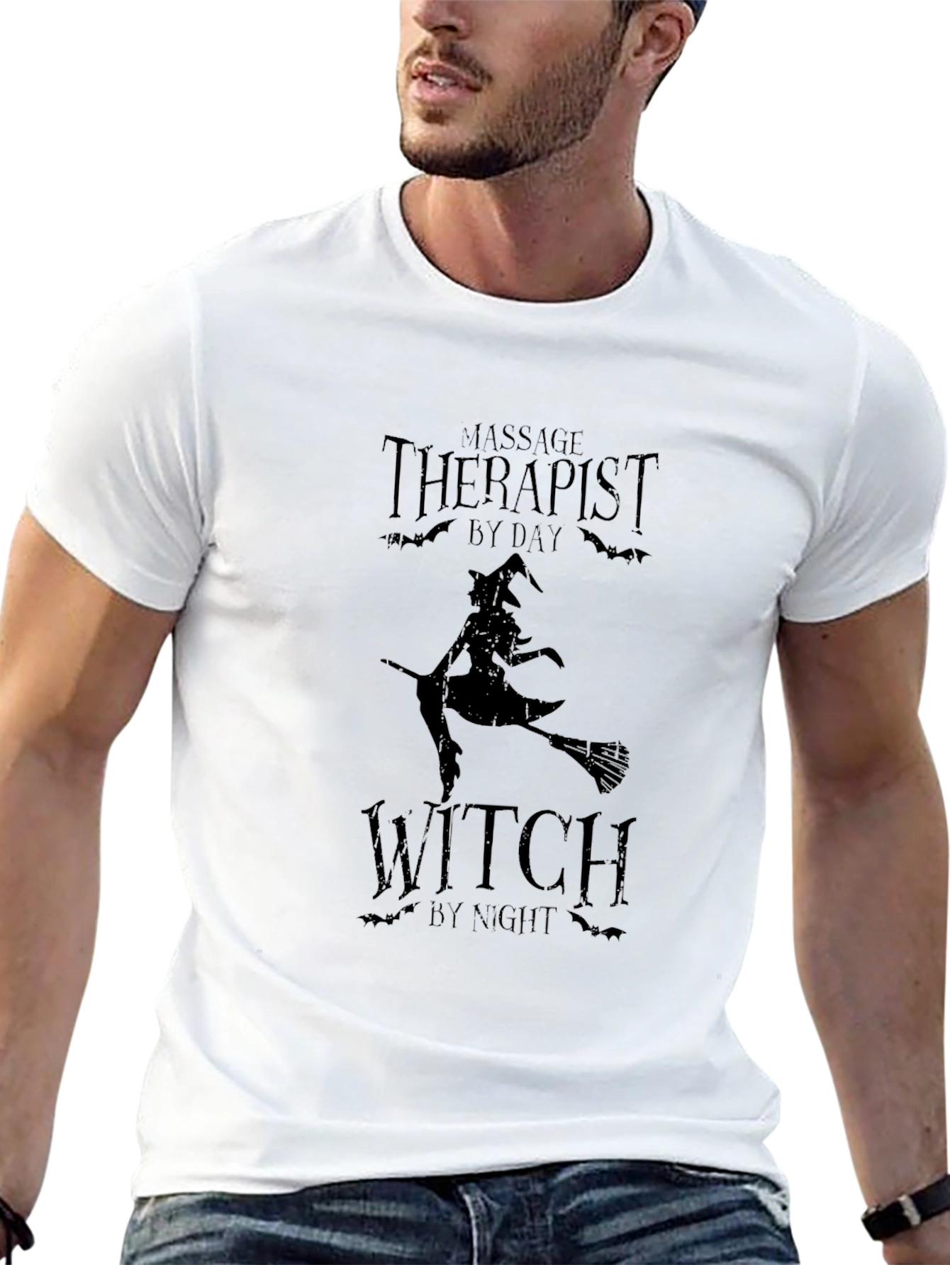 Massage Therapist By Day Witch By Night T-Shirt