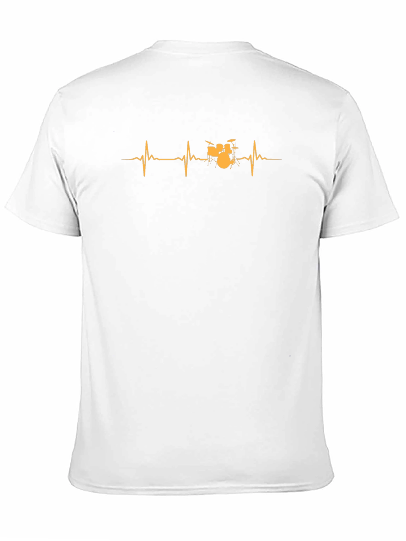 Drum Heartbeat T-Shirt - Music Lover Tee