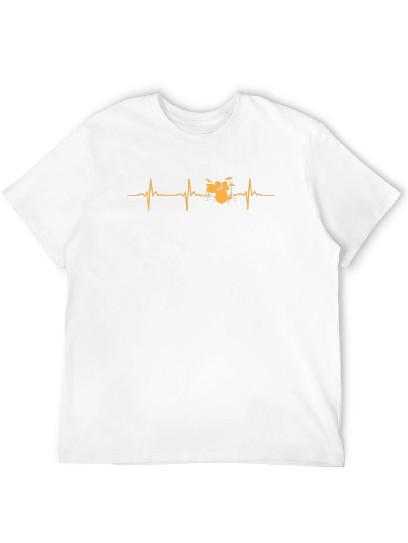 Drum Heartbeat T-Shirt - Music Lover Tee