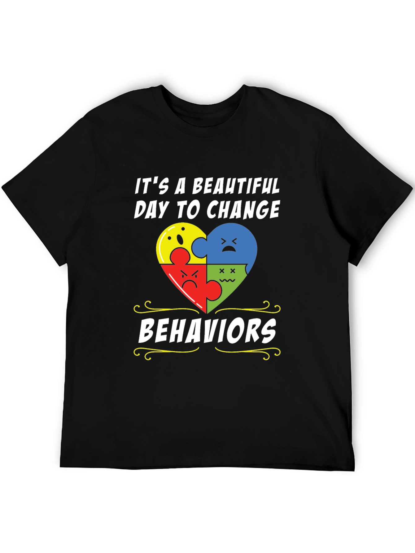 Change Behaviors T-Shirt: Autism Awareness