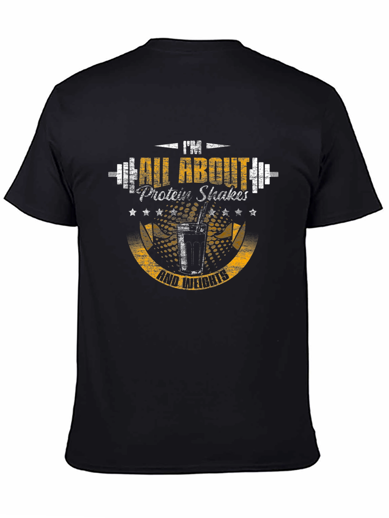 Gym & Fitness Protein Shake T-Shirt