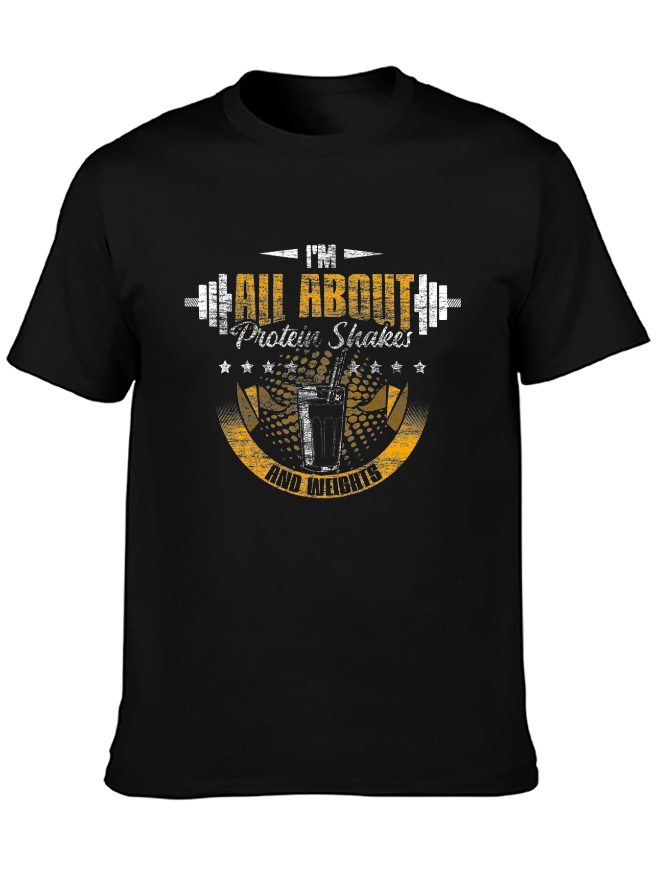Gym & Fitness Protein Shake T-Shirt