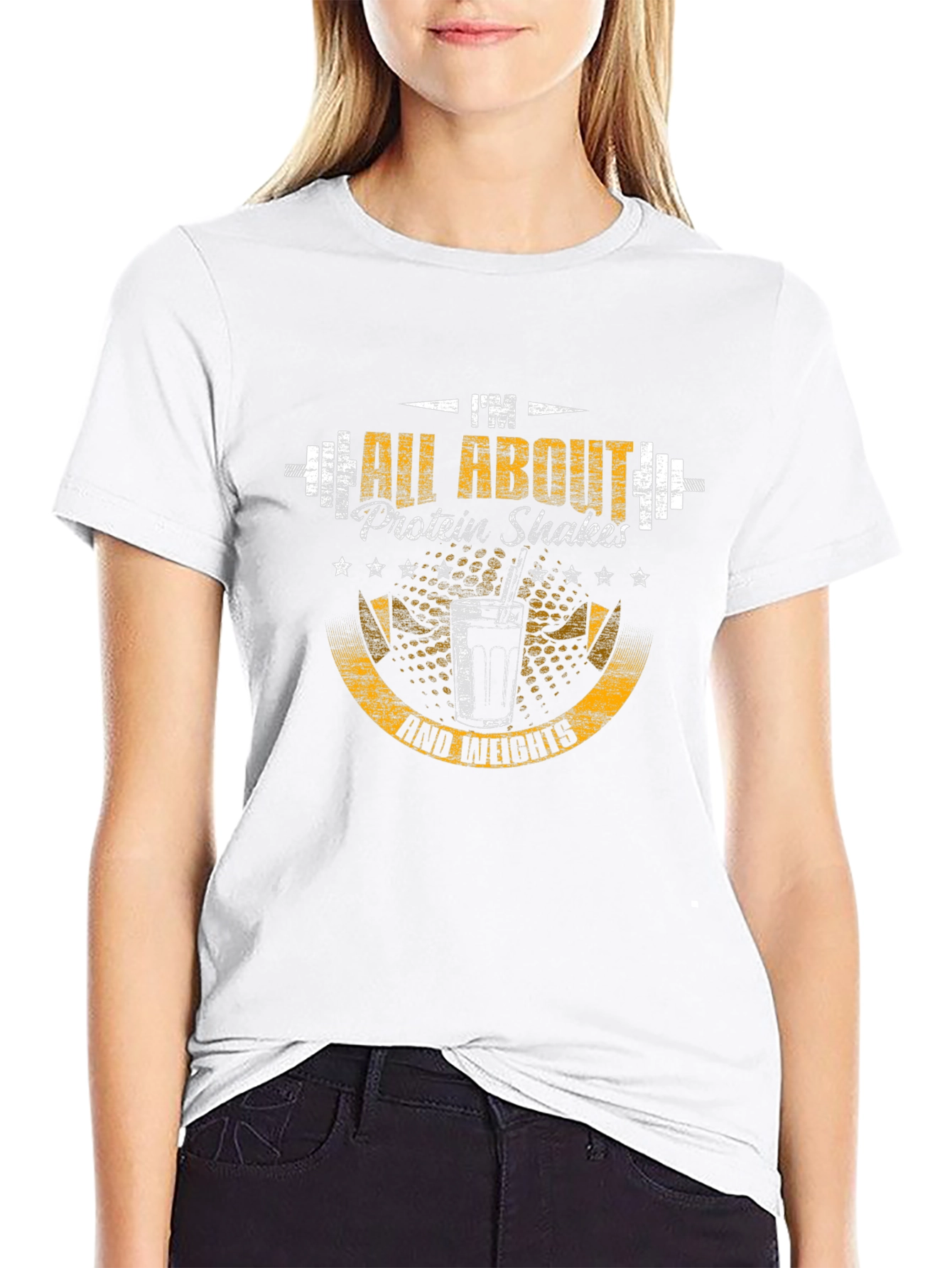 Gym & Fitness Protein Shake T-Shirt