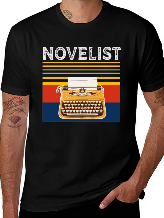 Novelist Retro Typewriter T-Shirt