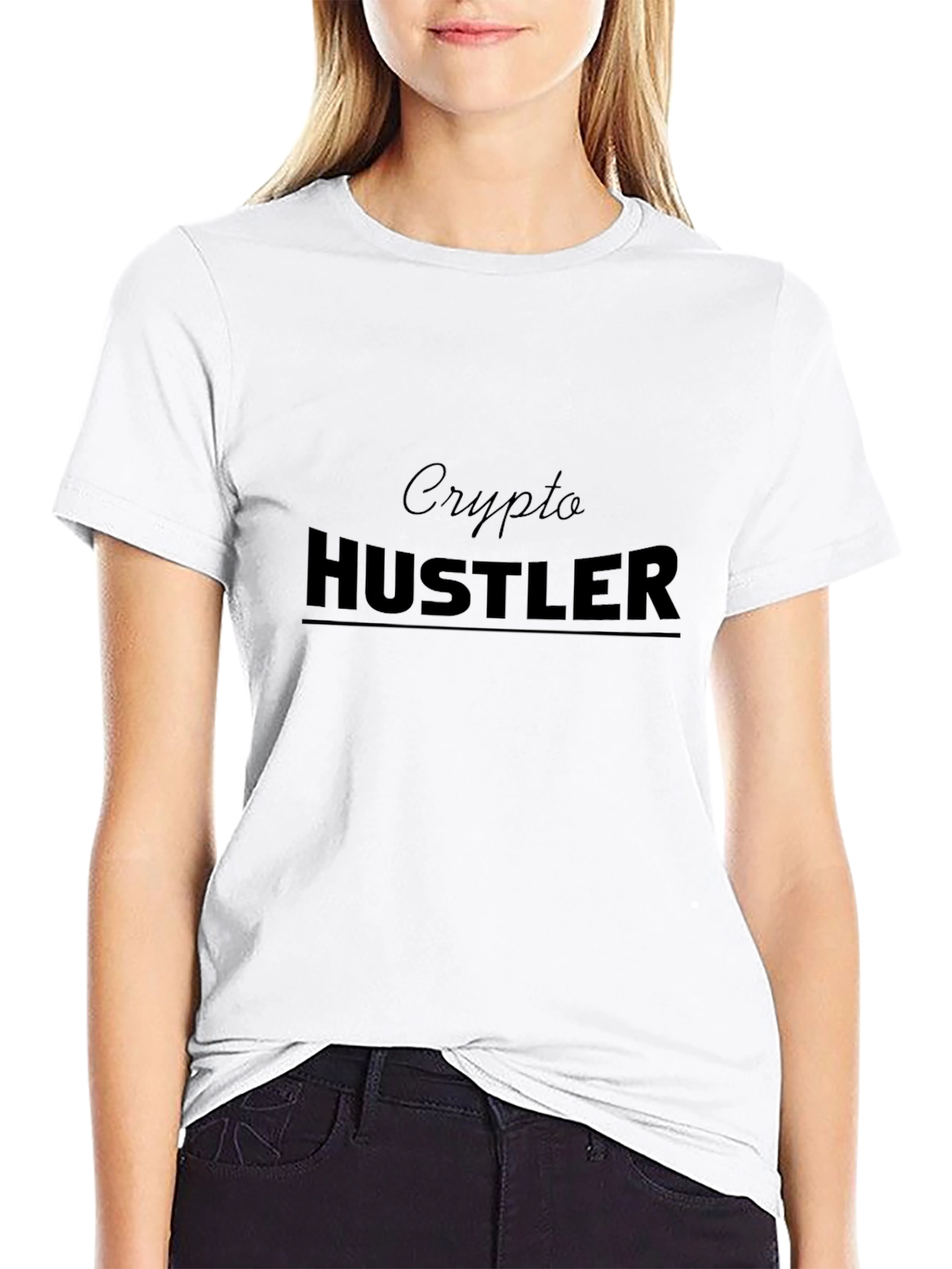 Crypto Hustler Black T-Shirt