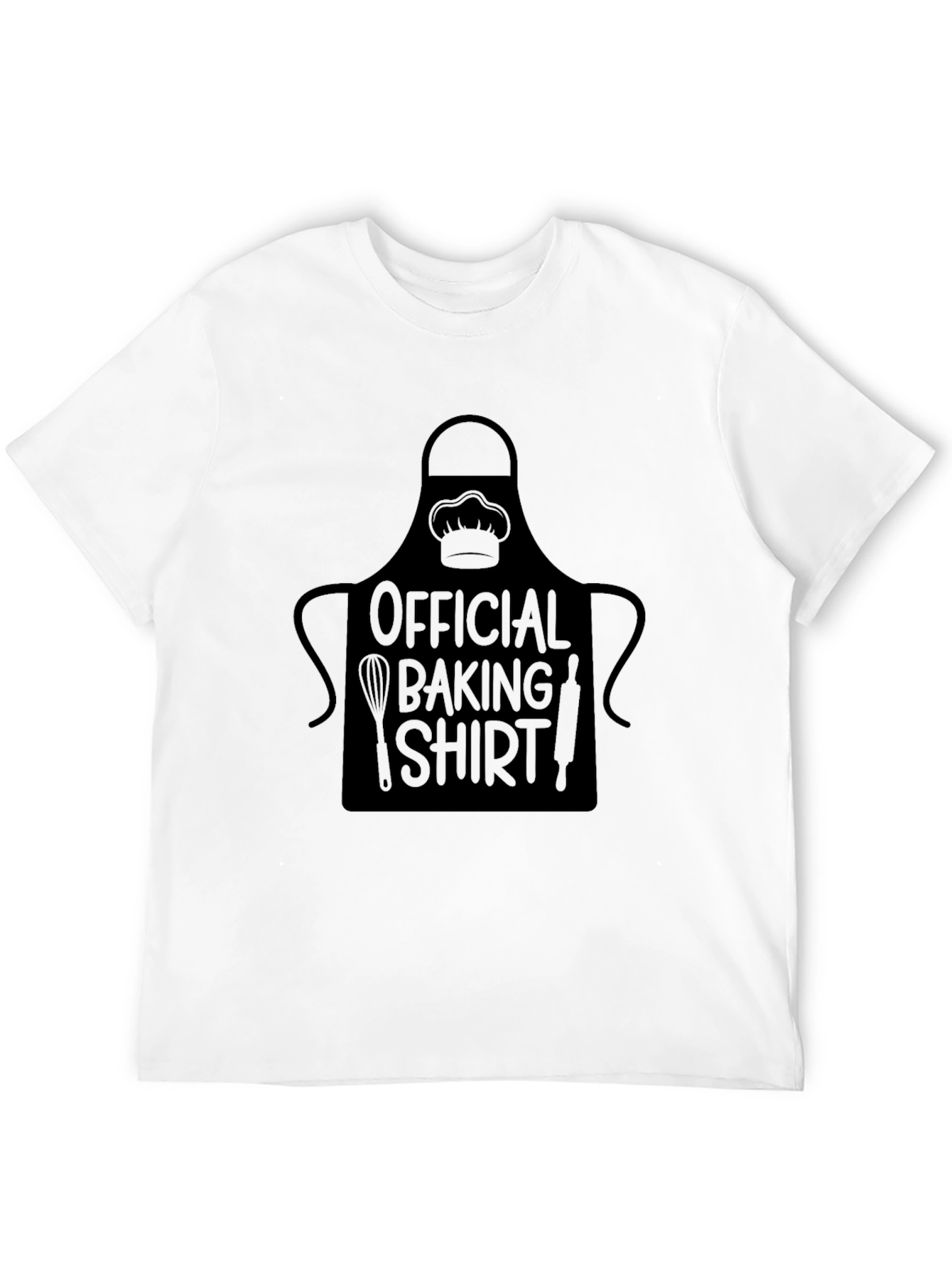 Official Baking Shirt - Funny Chef Apron T-Shirt
