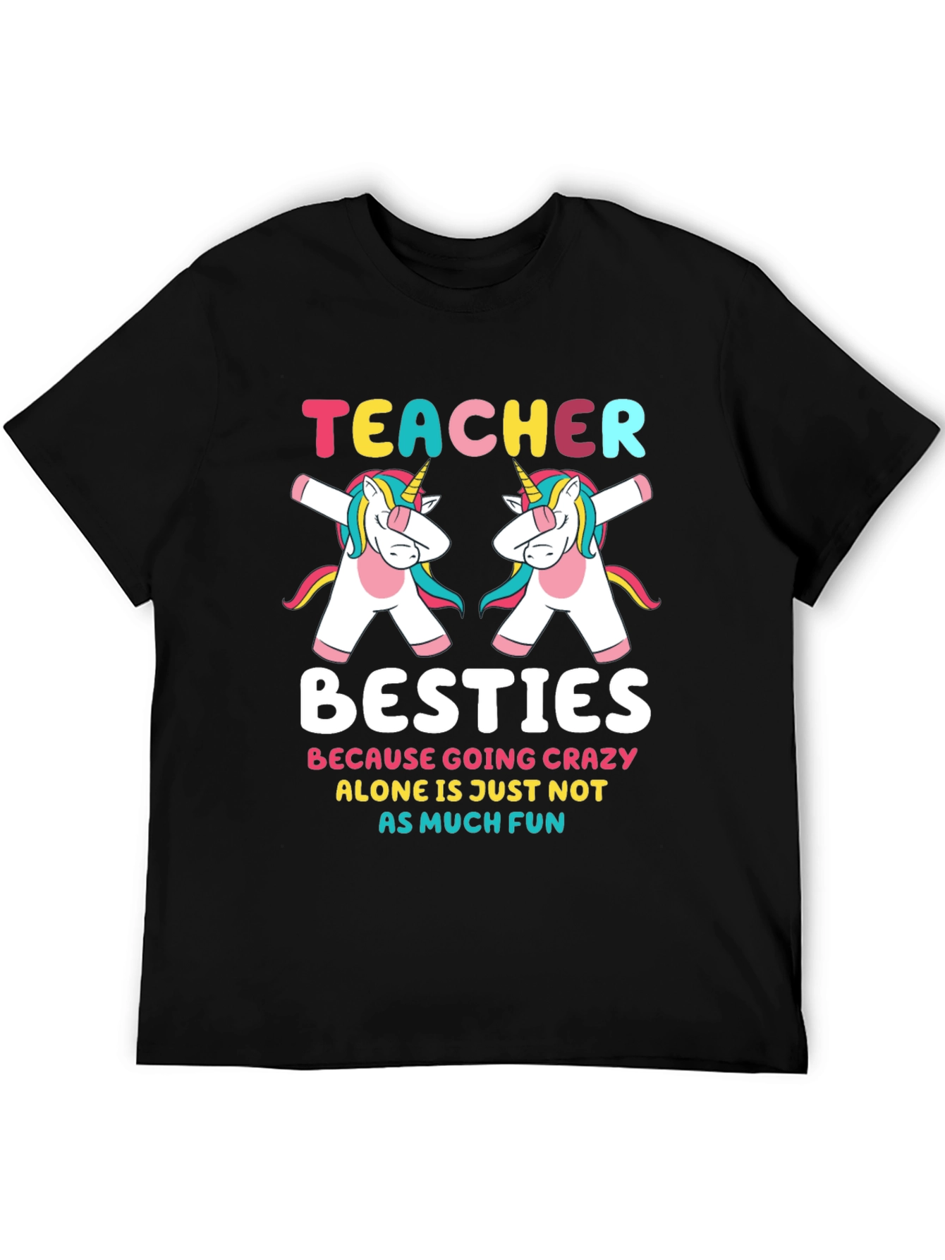 Teacher Besties Unicorn T-Shirt