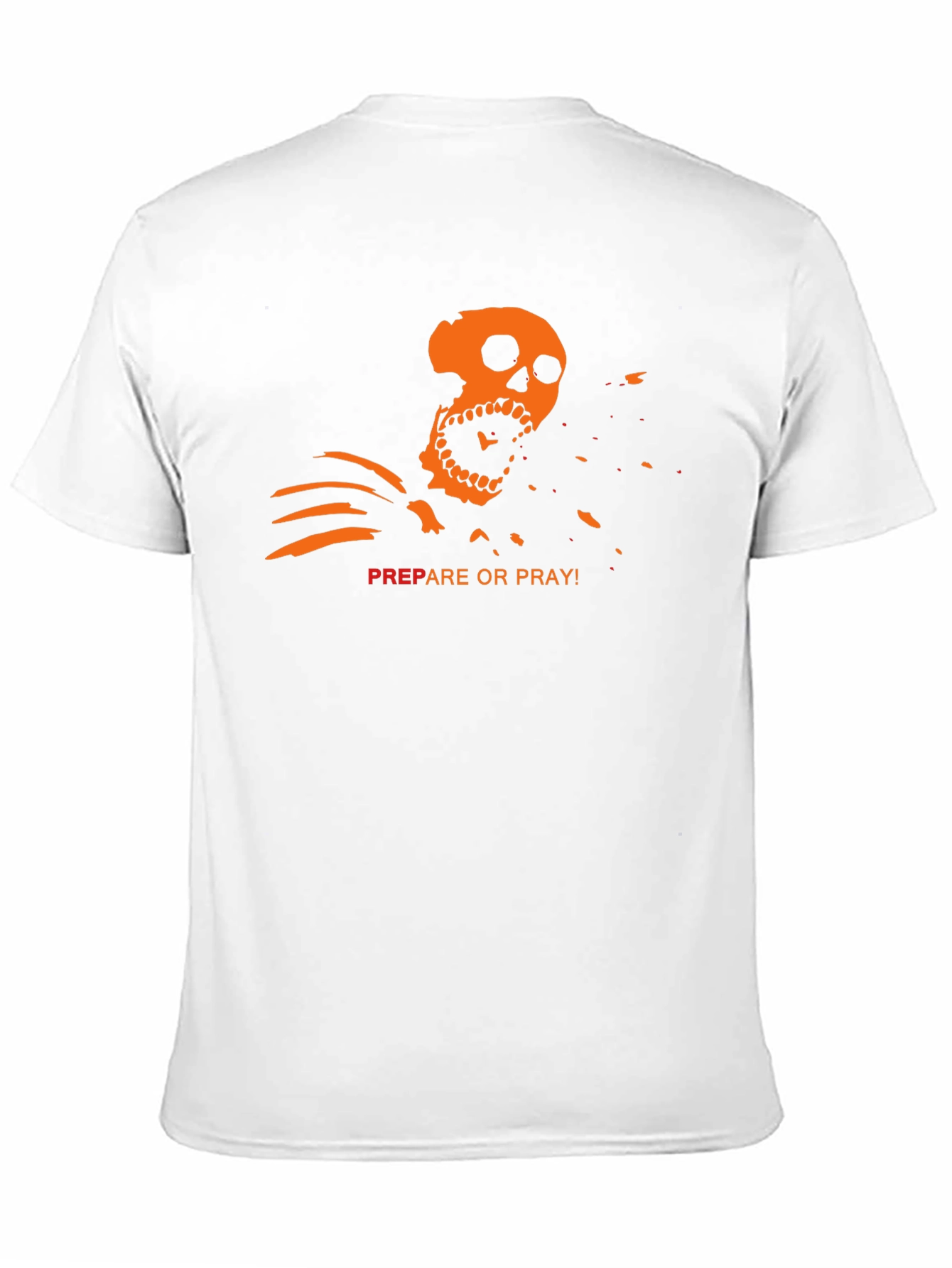 Prepare or Pray T-Shirt - Skeleton Graphic Tee