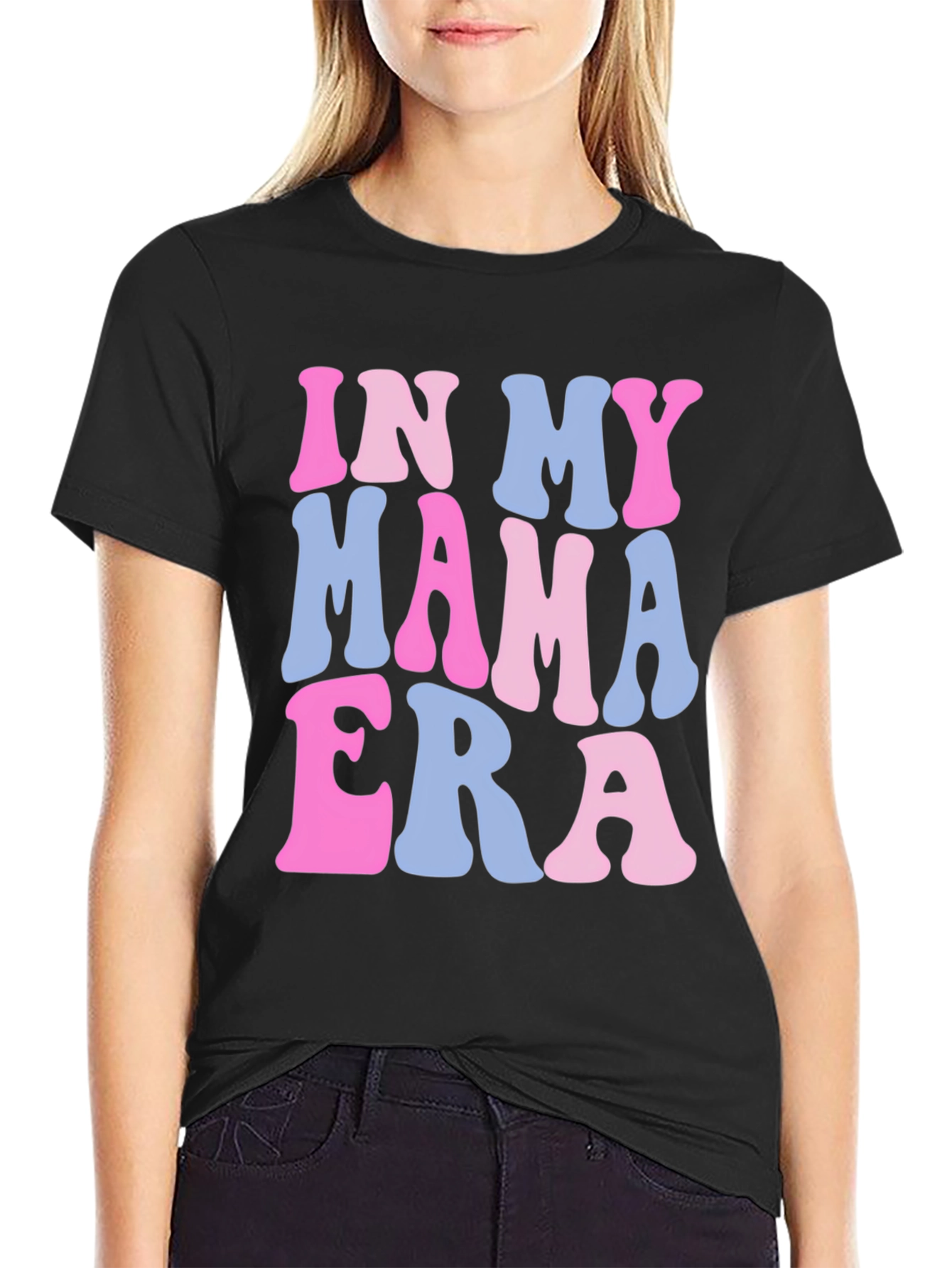 In My Mama Era T-Shirt Retro Mom Graphic Tee