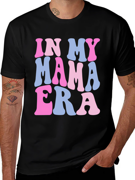 In My Mama Era T-Shirt Retro Mom Graphic Tee