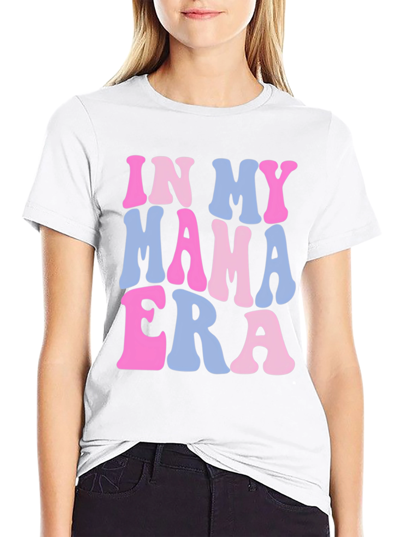 In My Mama Era T-Shirt Retro Mom Graphic Tee