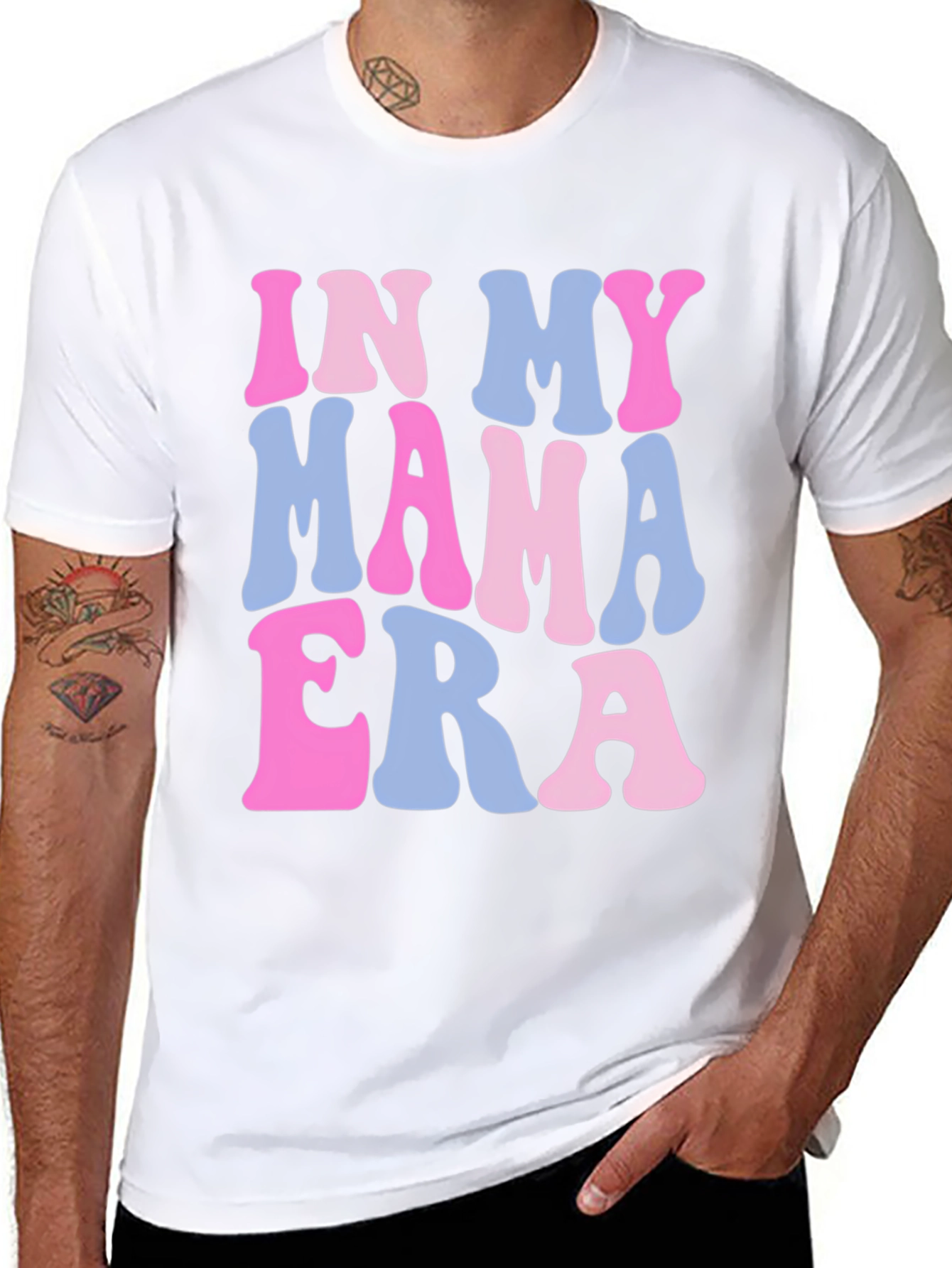 In My Mama Era T-Shirt Retro Mom Graphic Tee