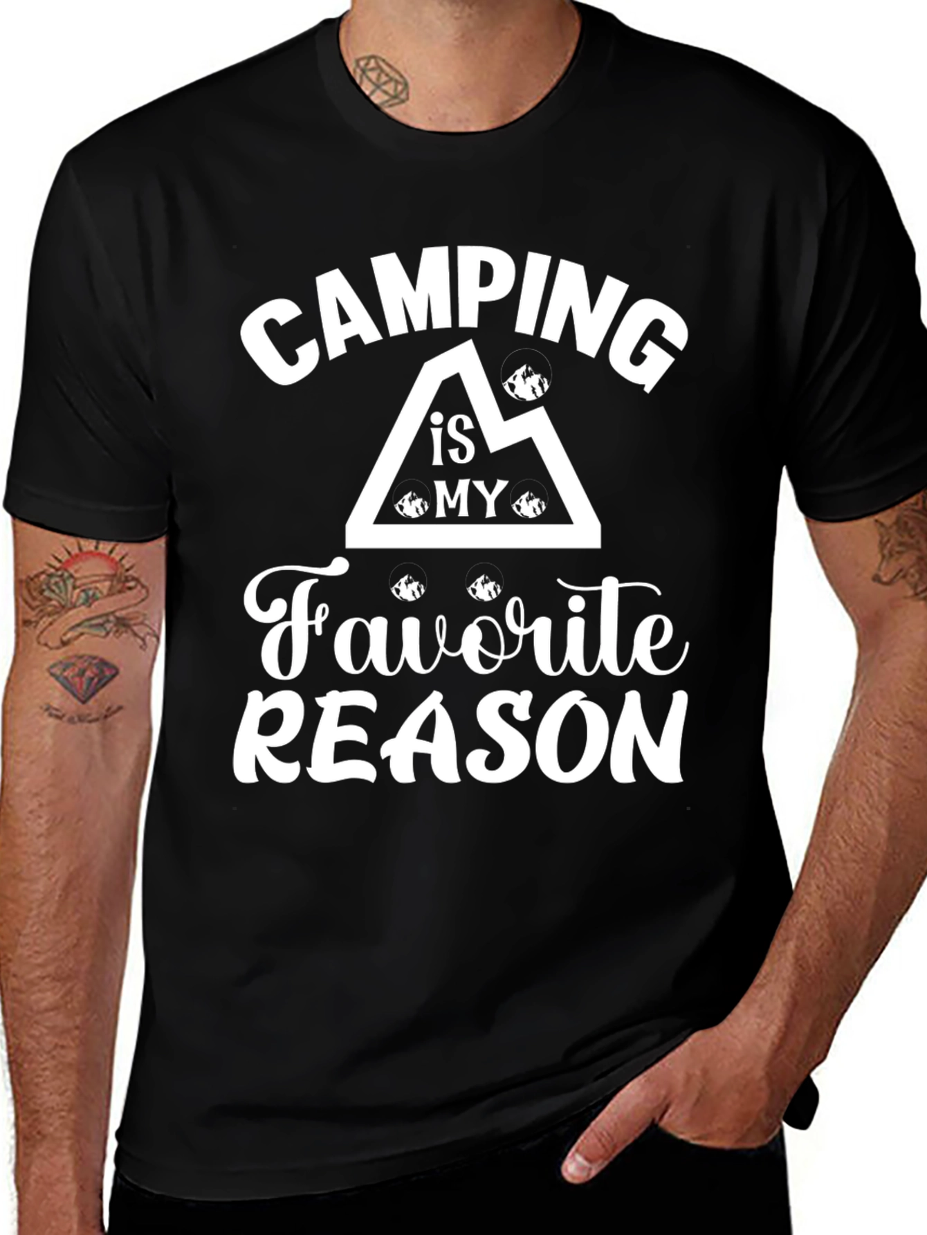 Camping Is My Favorite Reason T-Shirt