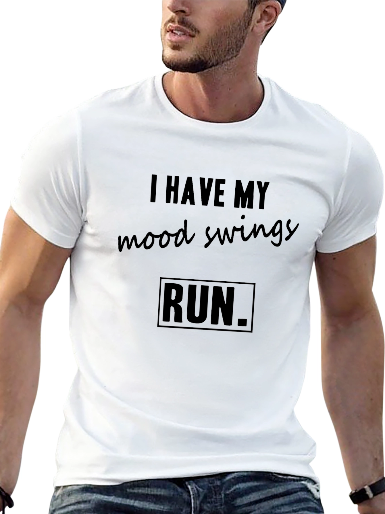 I Have My Mood Swings Run T-Shirt