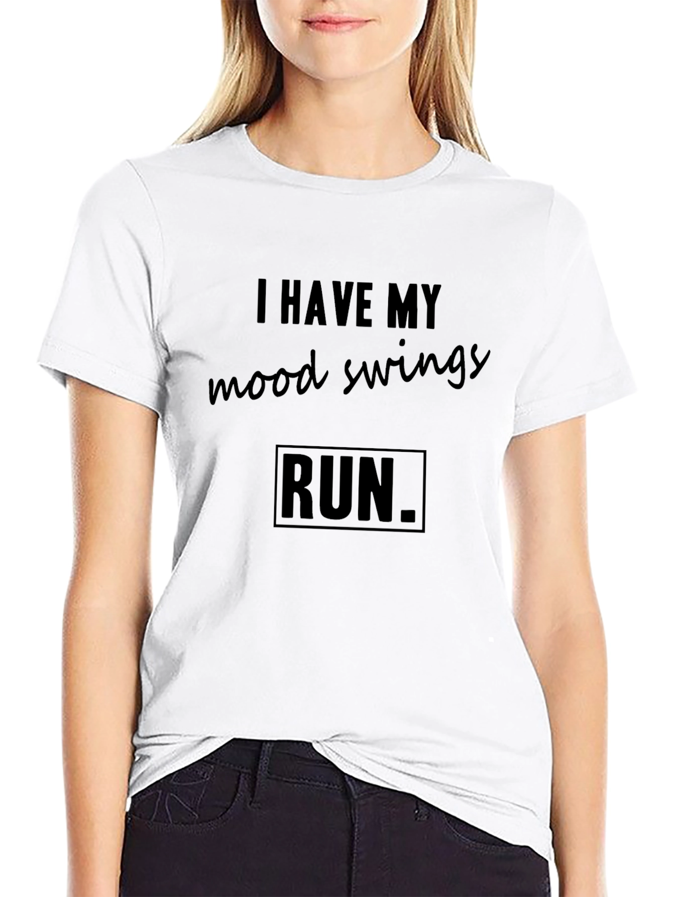 I Have My Mood Swings Run T-Shirt