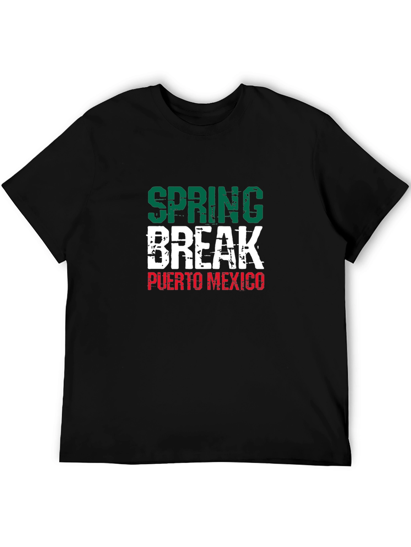 Spring Break Puerto Mexico Graphic T-Shirt