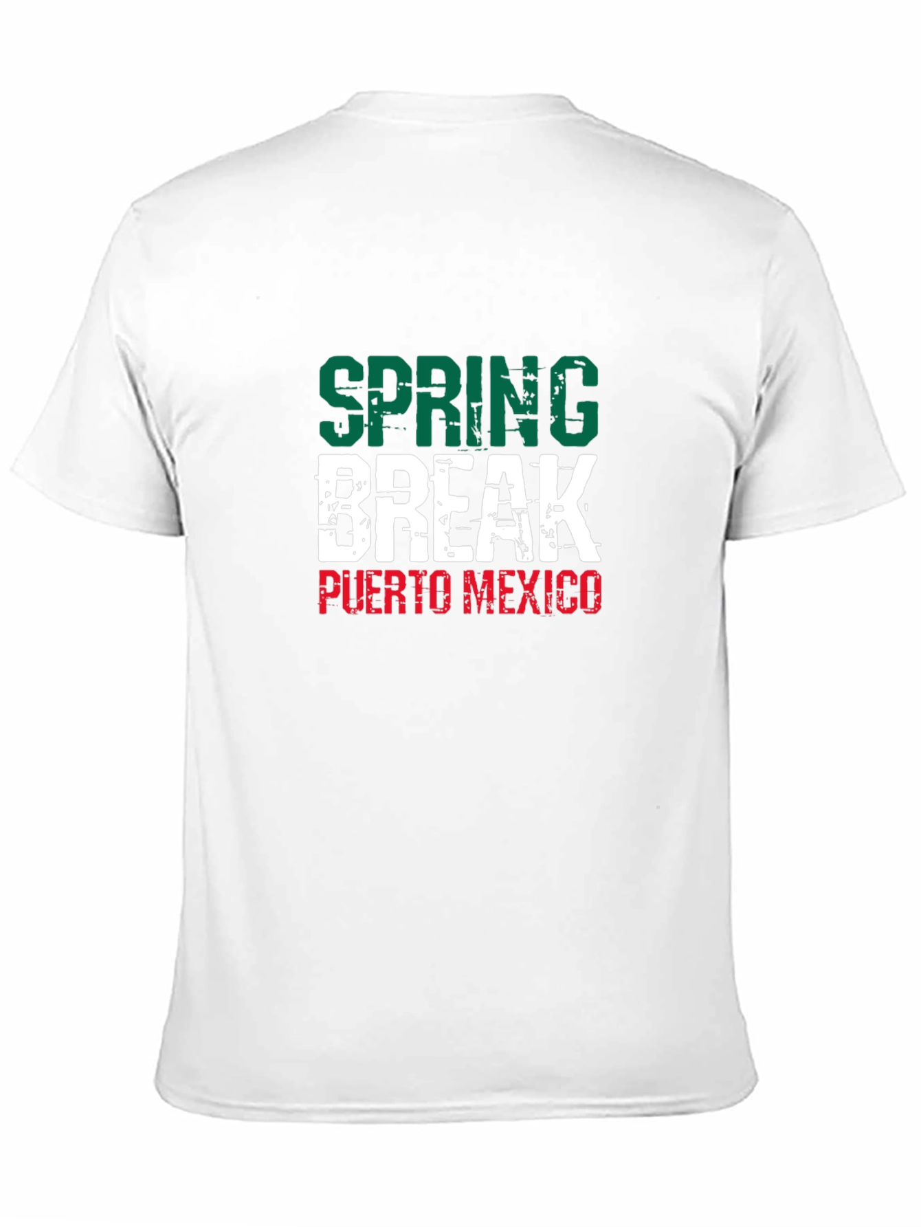 Spring Break Puerto Mexico Graphic T-Shirt
