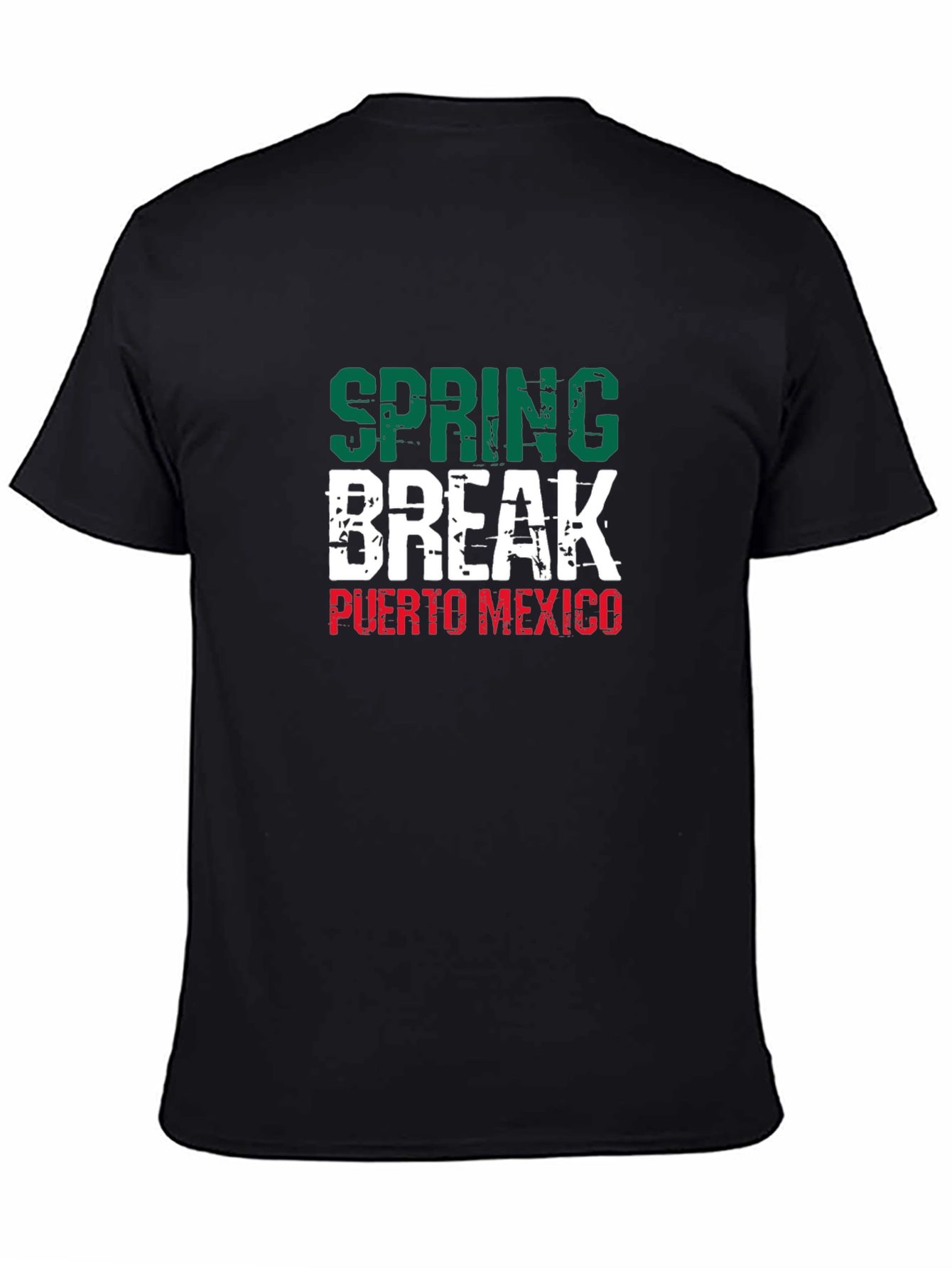 Spring Break Puerto Mexico Graphic T-Shirt