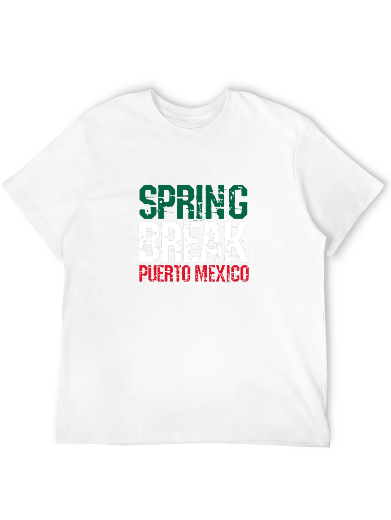 Spring Break Puerto Mexico Graphic T-Shirt