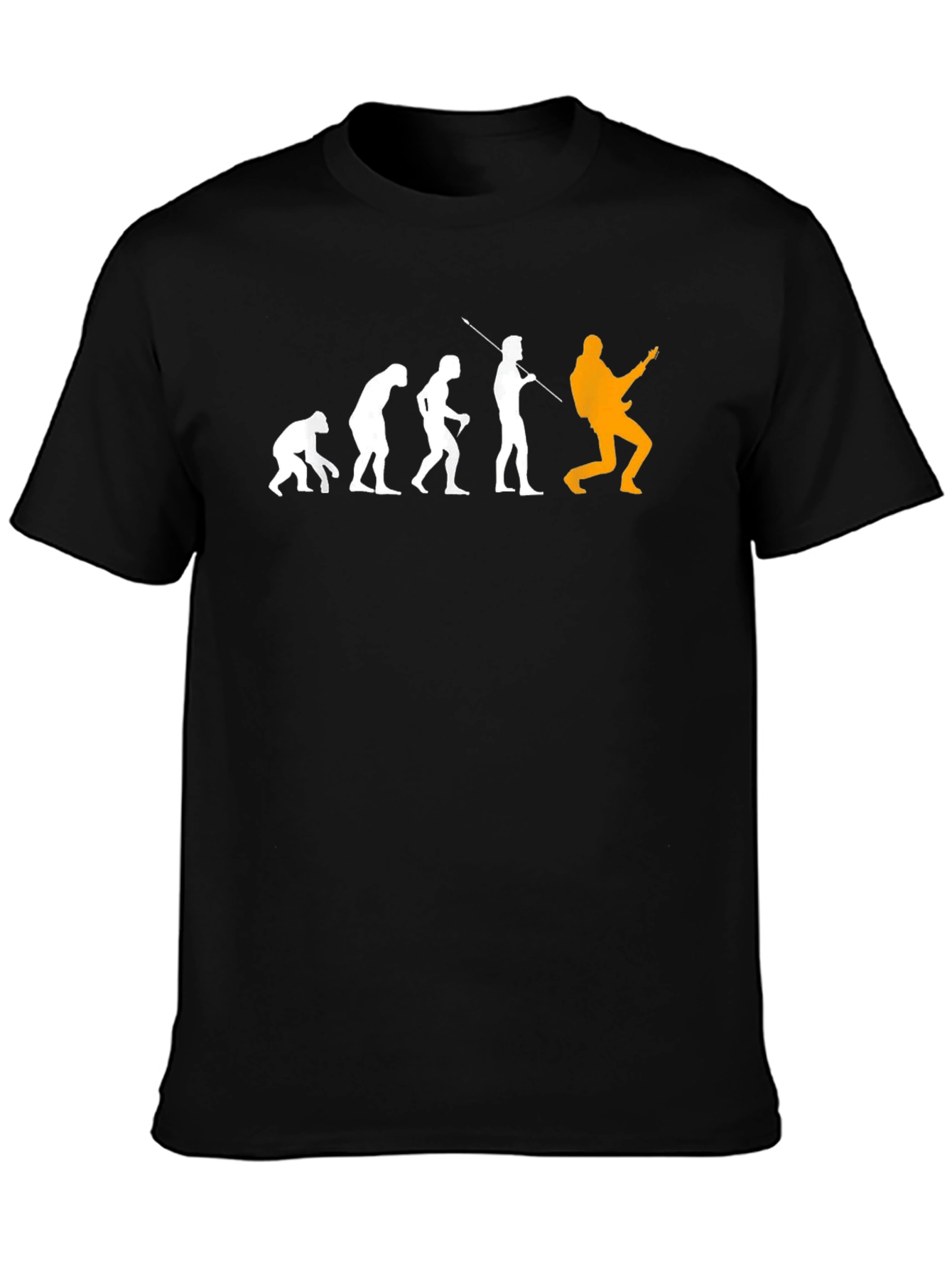 Evolution of Rock Black T-Shirt