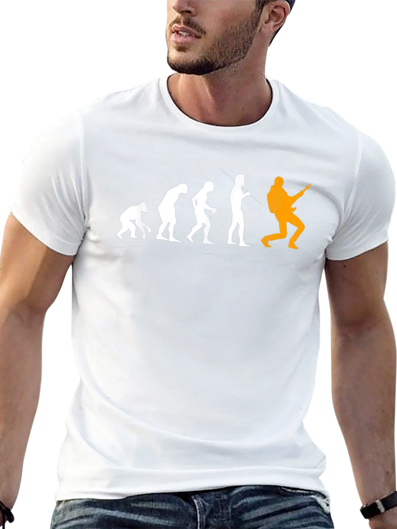 Evolution of Rock Black T-Shirt
