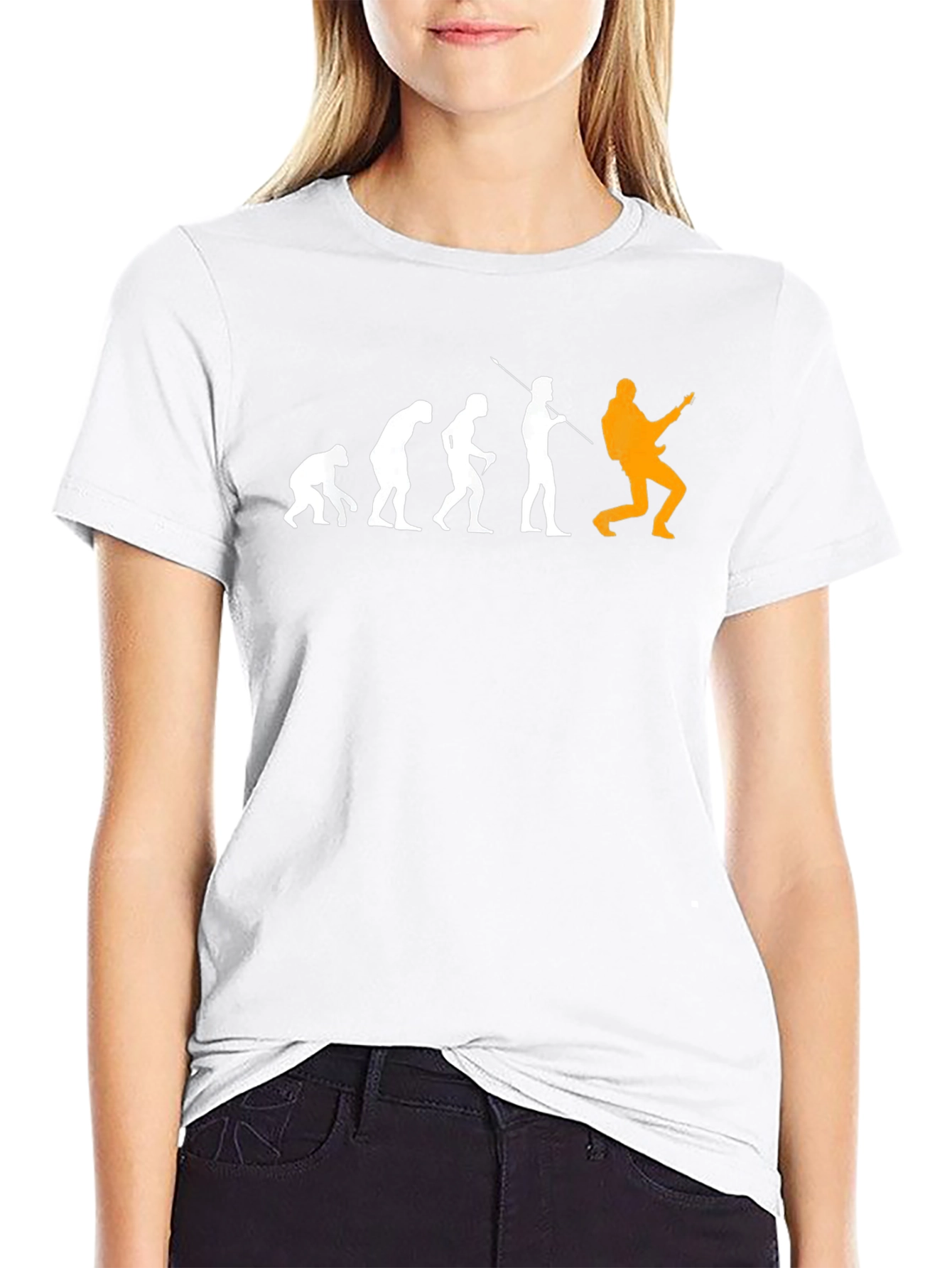 Evolution of Rock Black T-Shirt