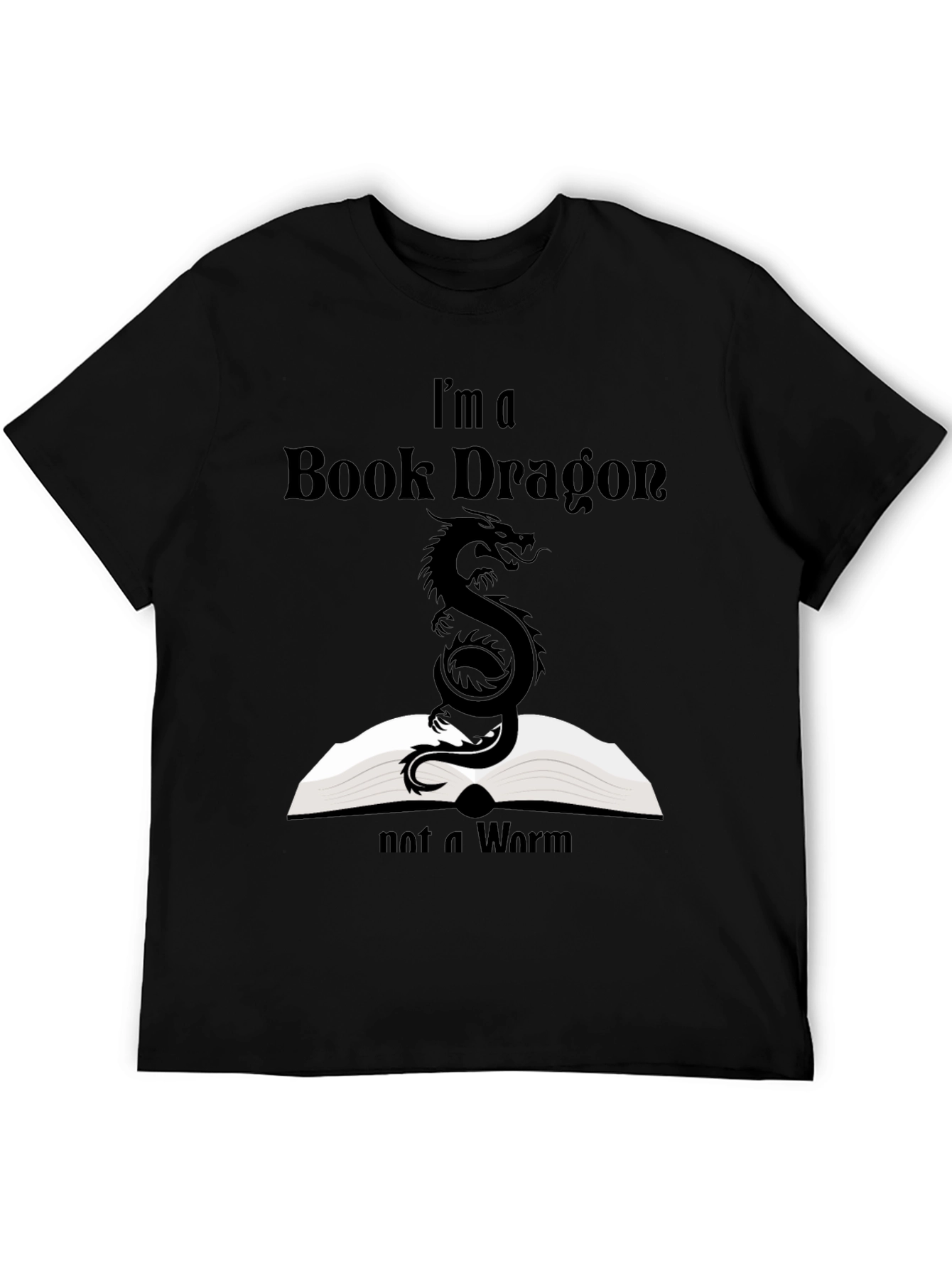 Book Dragon T-Shirt - Reading Lovers Tee