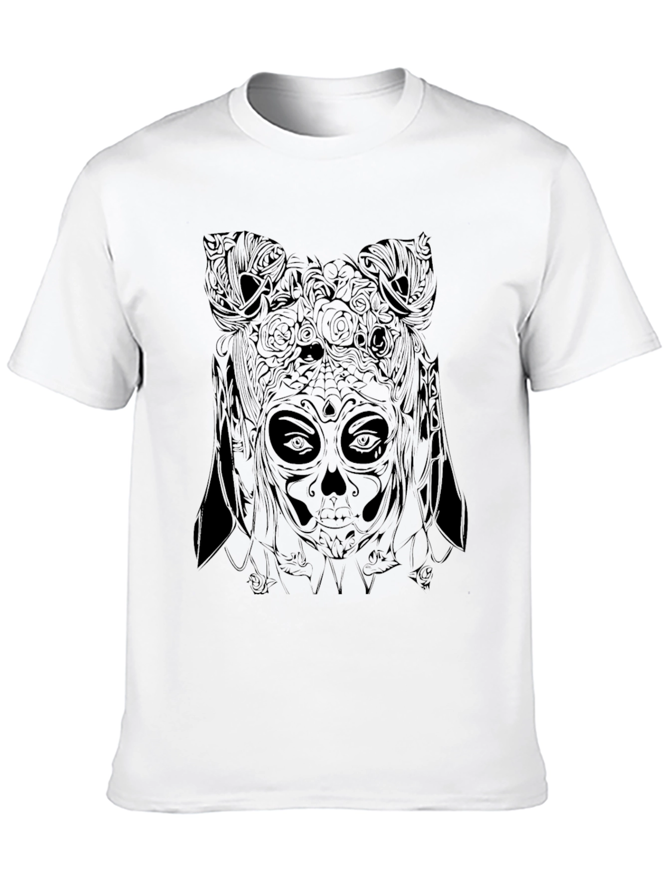 Sugar Skull T-Shirt - Black