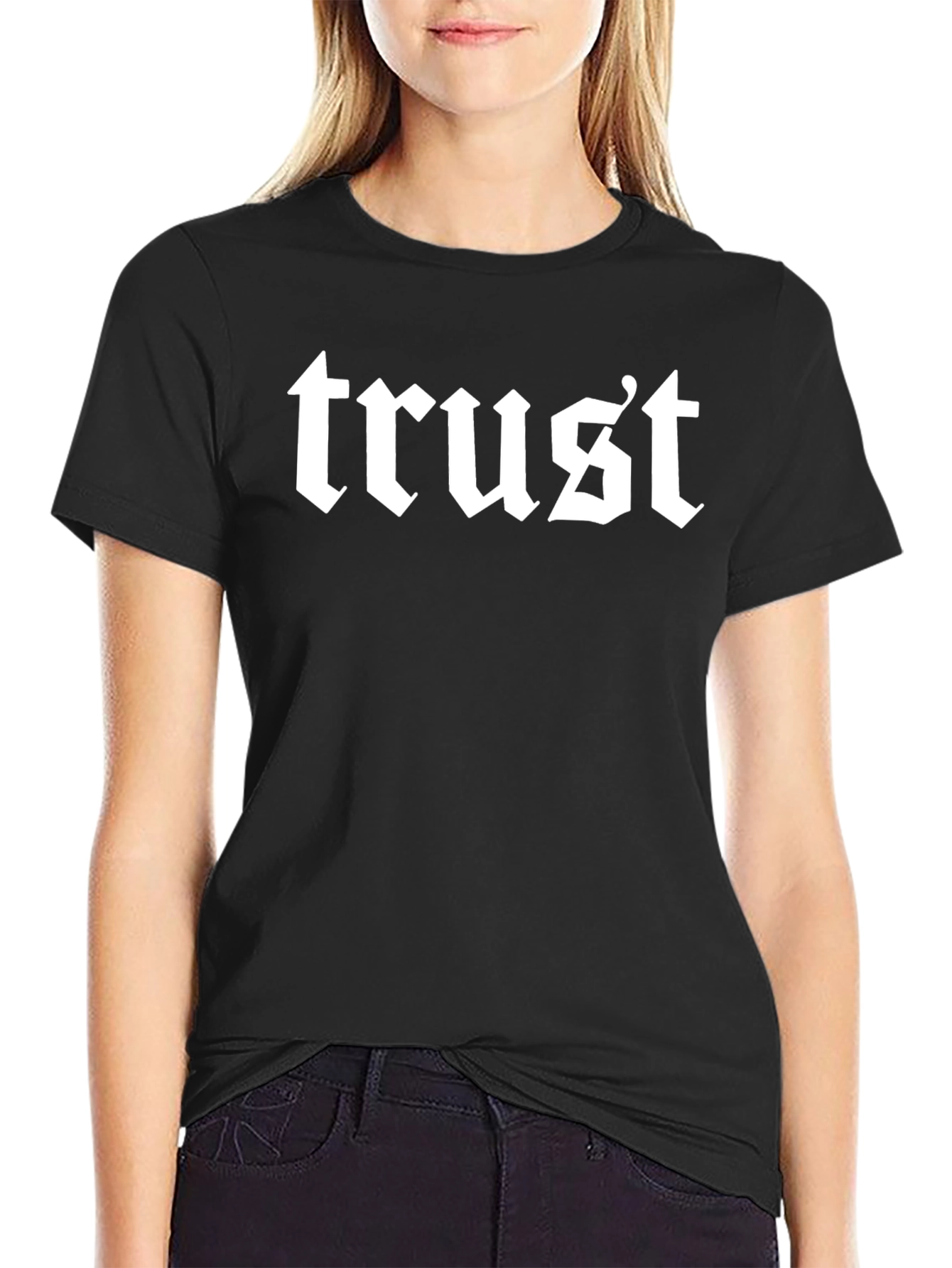 Trust Graphic Tee - Classic Black T-Shirt