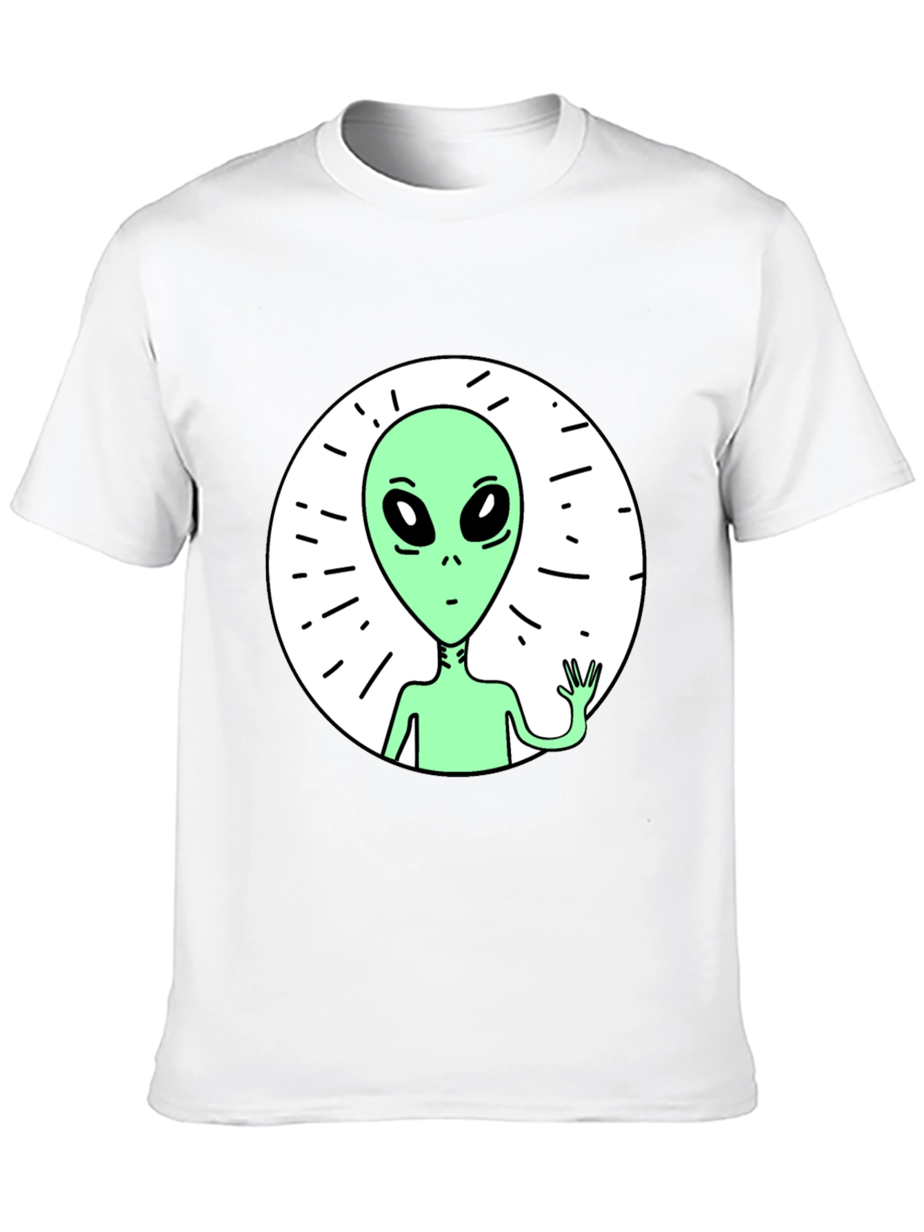 Retro Alien Graphic Tee