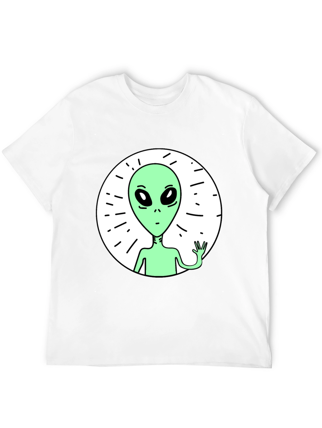 Retro Alien Graphic Tee