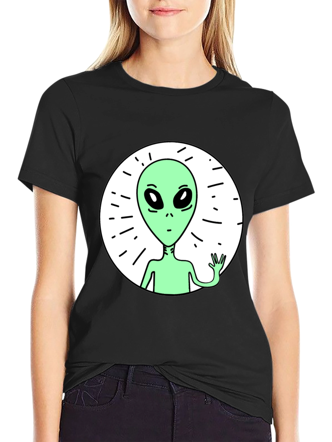 Retro Alien Graphic Tee