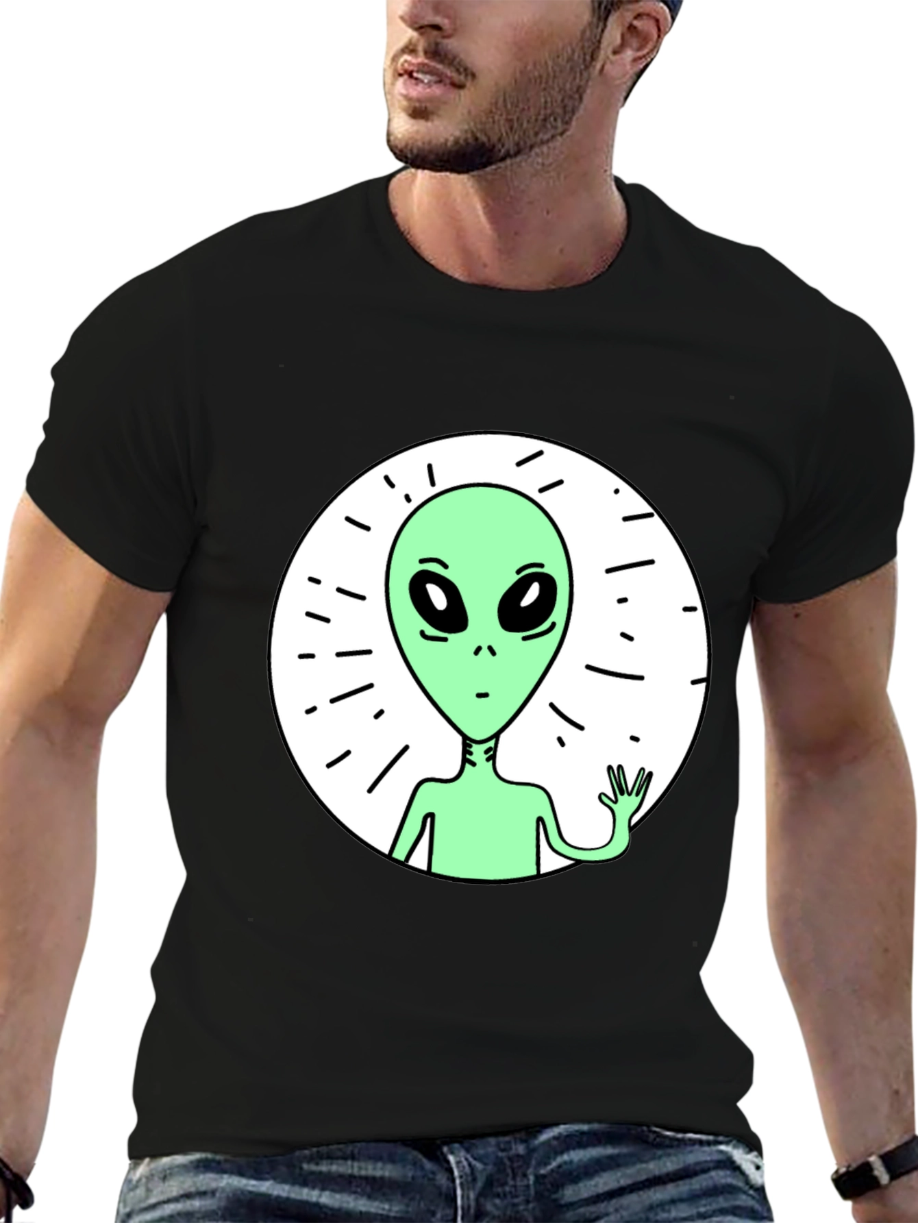 Retro Alien Graphic Tee