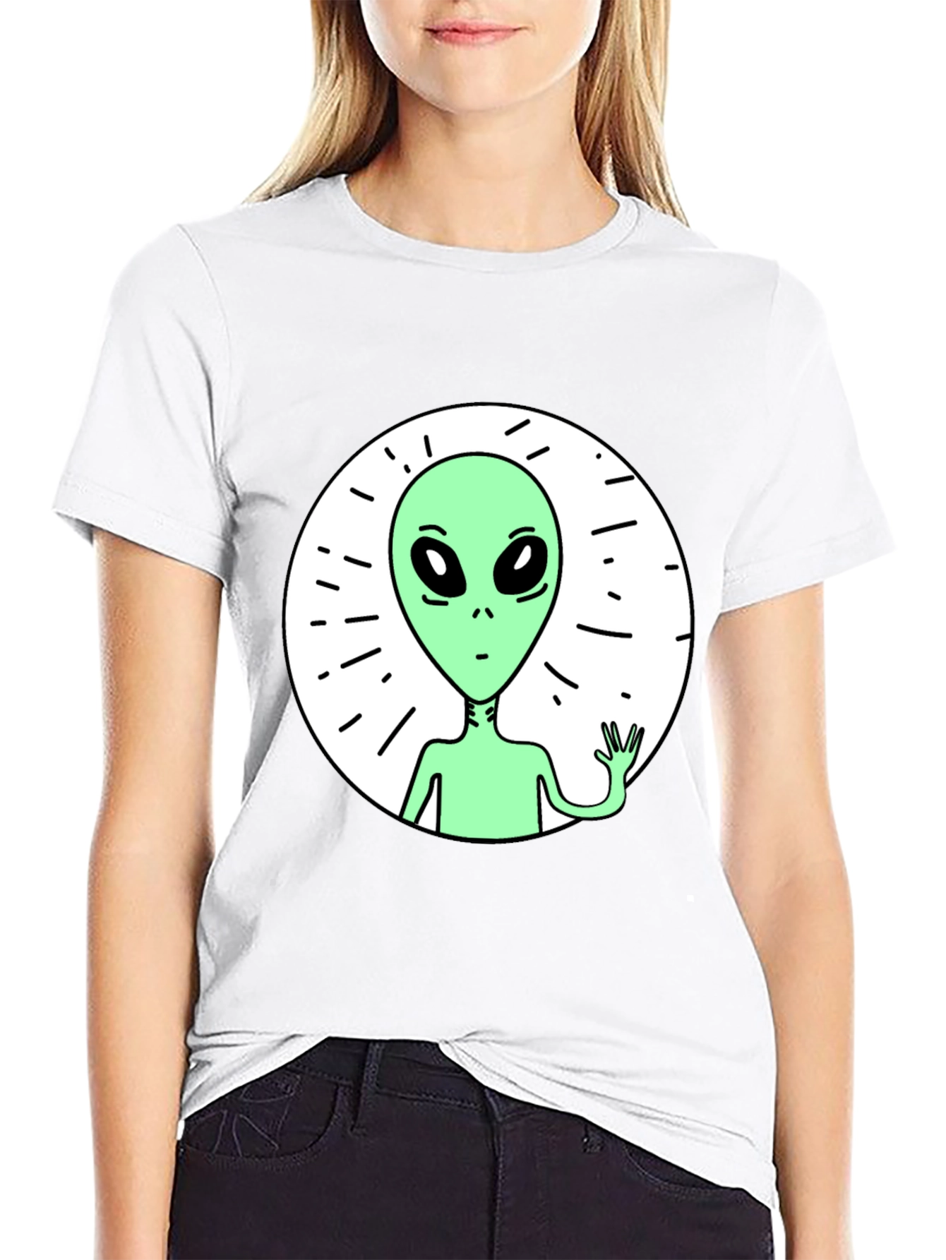 Retro Alien Graphic Tee