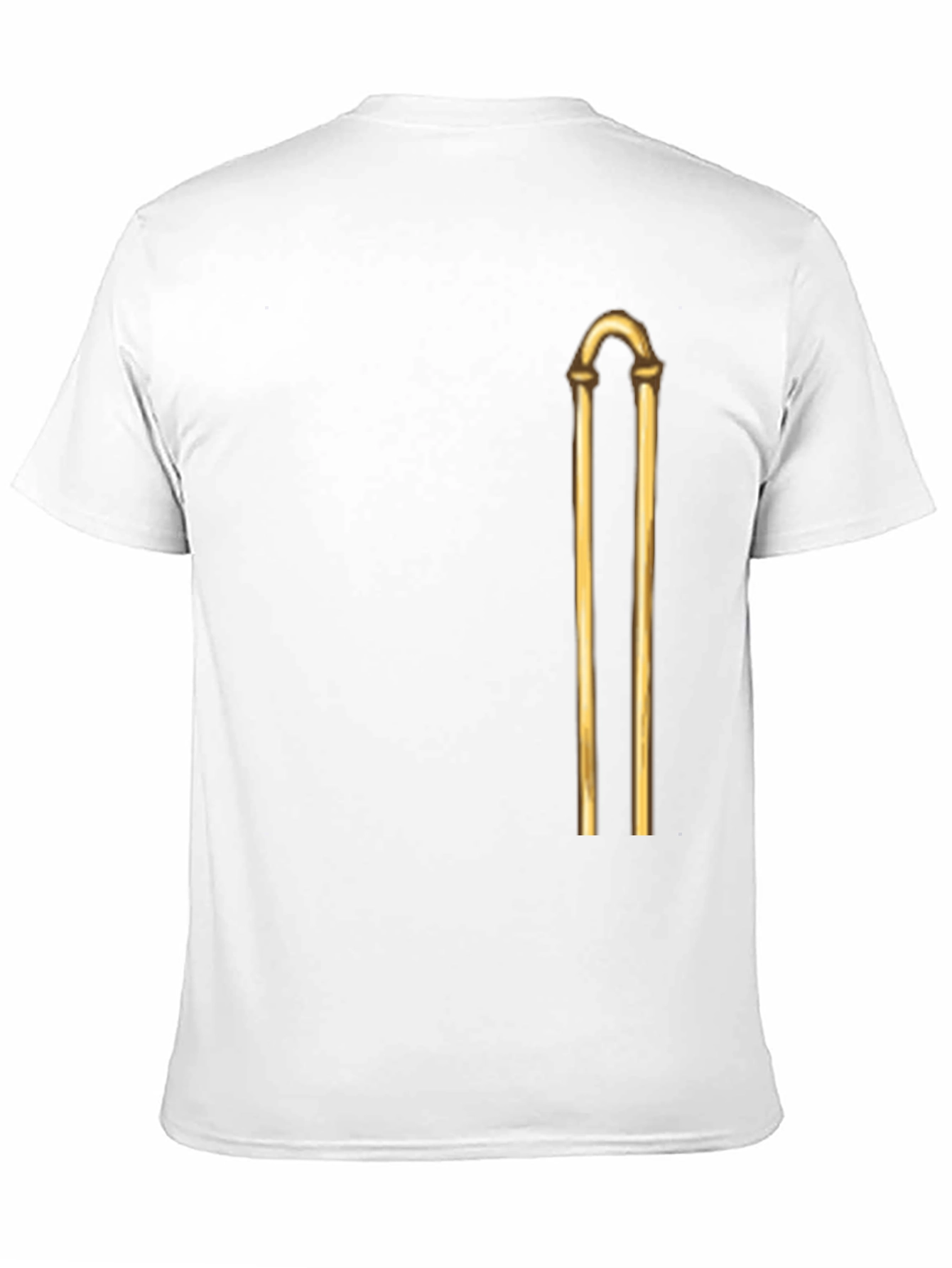 Golden Rod Graphic Black T-Shirt