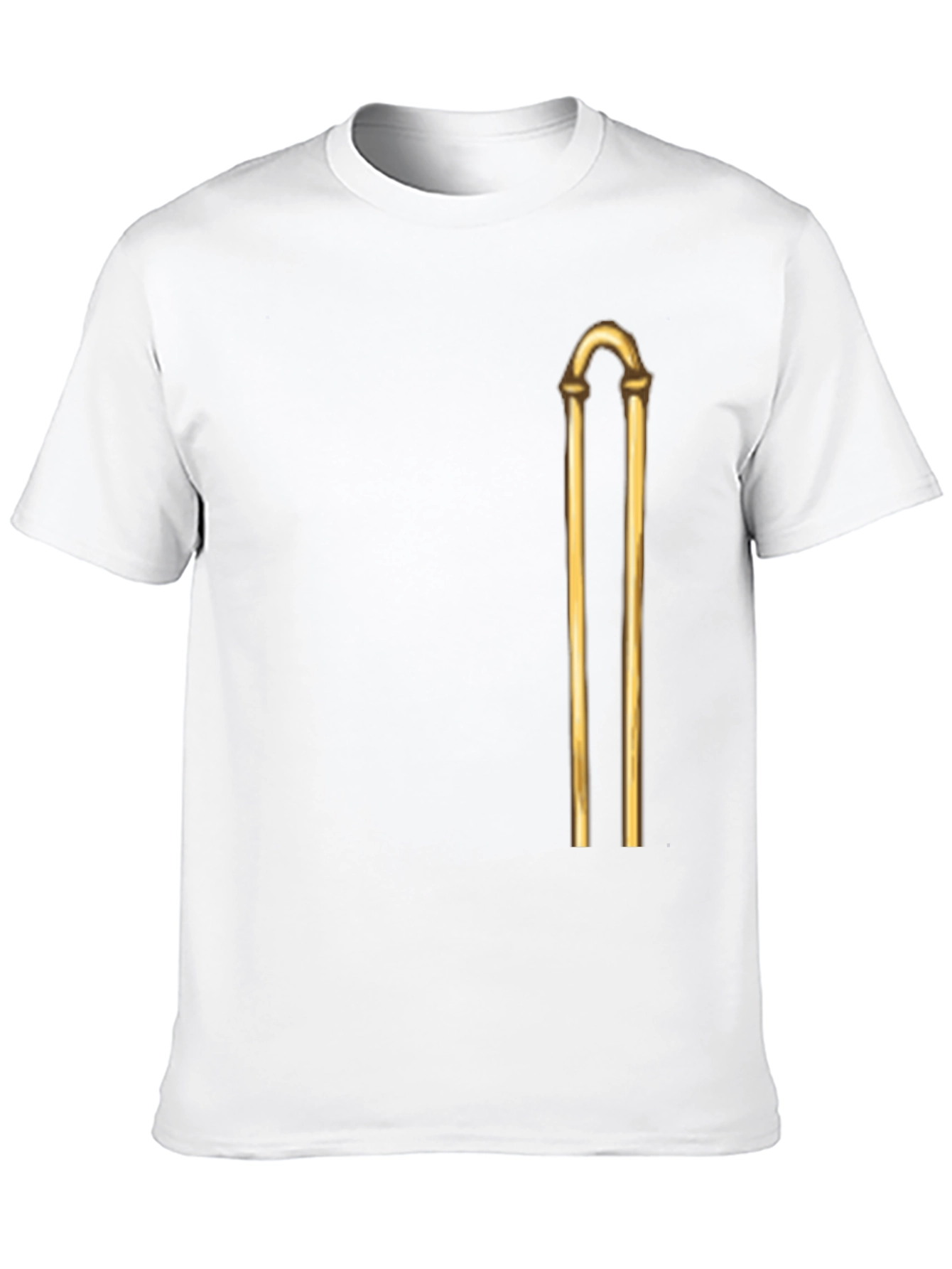 Golden Rod Graphic Black T-Shirt