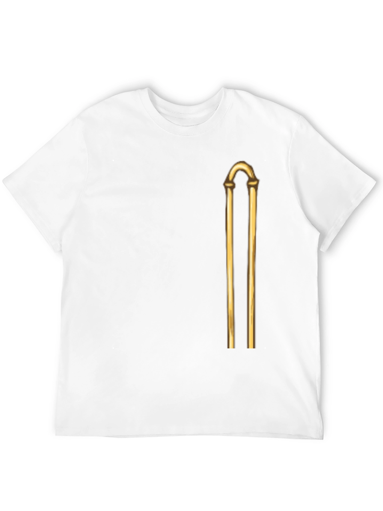Golden Rod Graphic Black T-Shirt