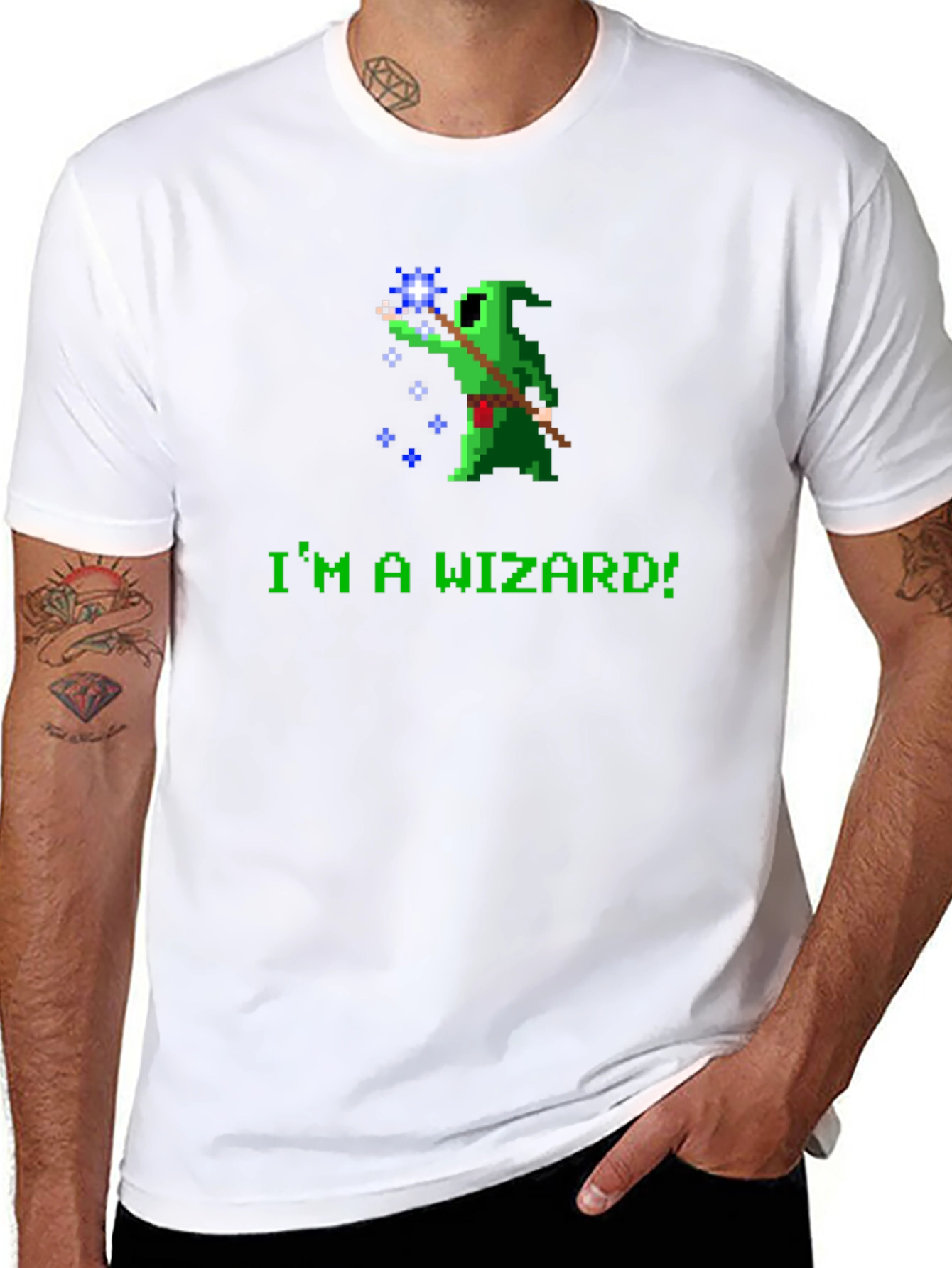 Im a Wizard! Graphic Novelty Tee