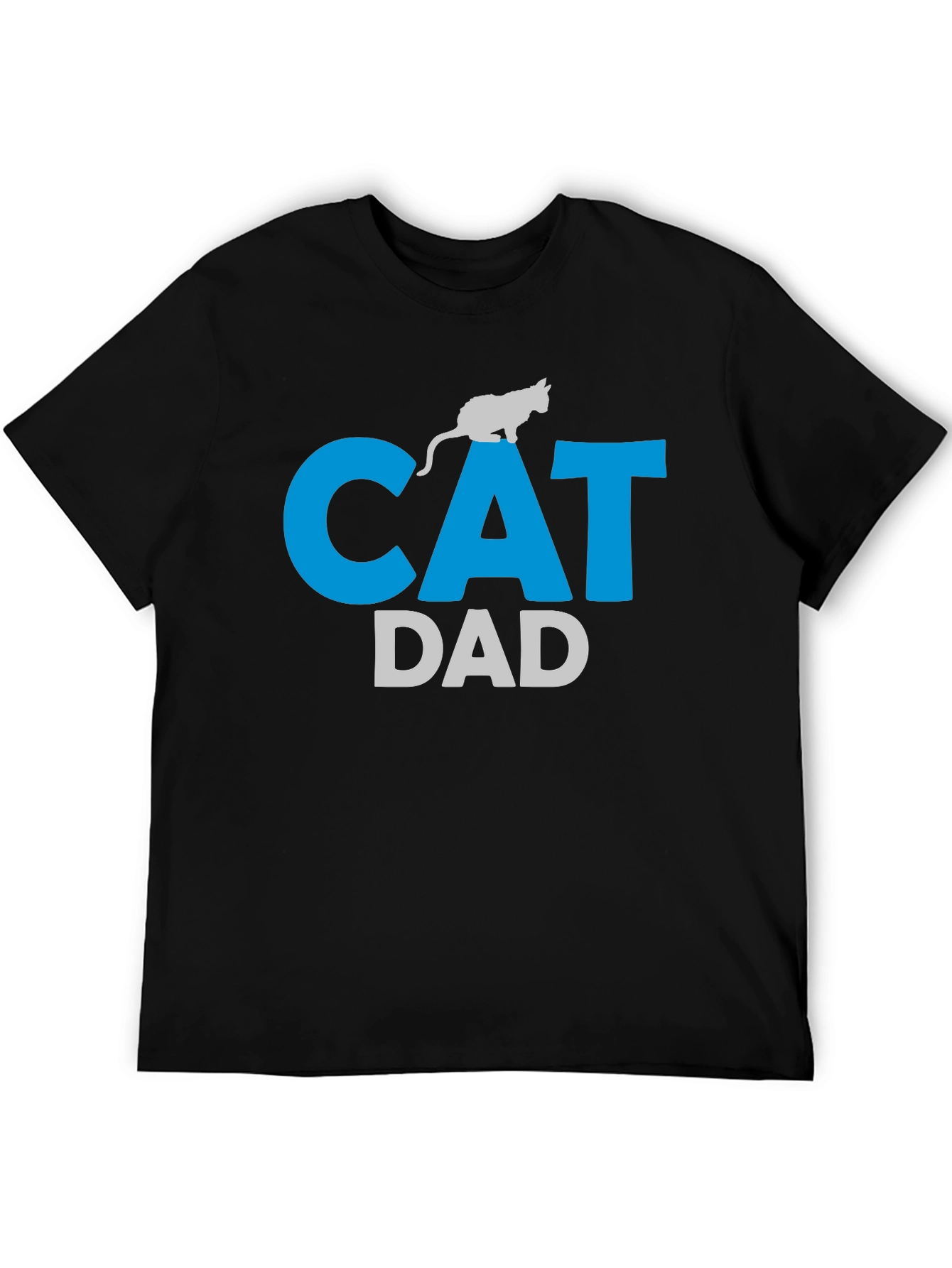 Cat Dad T-Shirt - Mens Graphic Tee