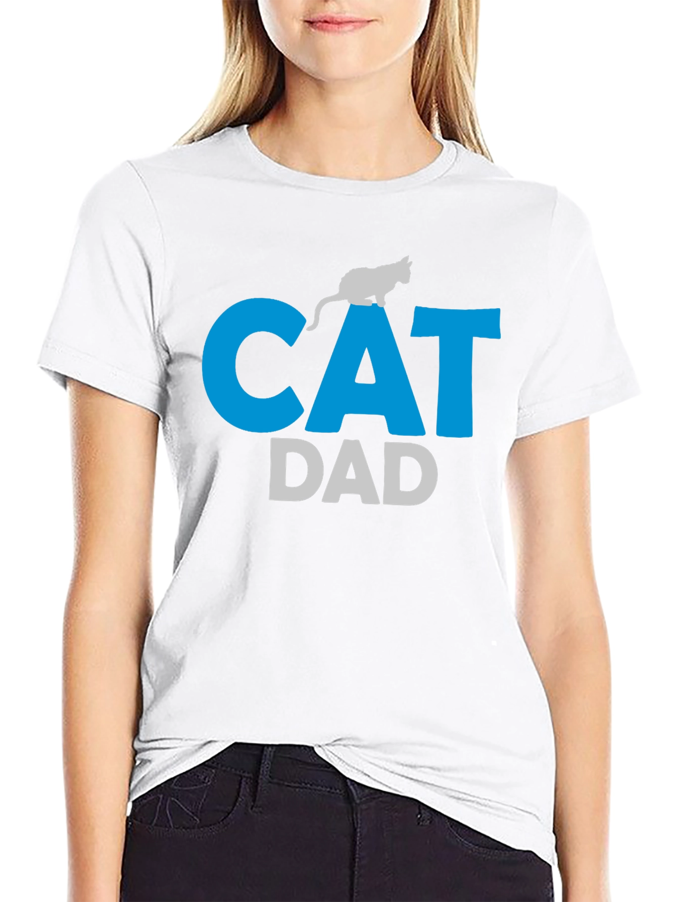 Cat Dad T-Shirt - Mens Graphic Tee