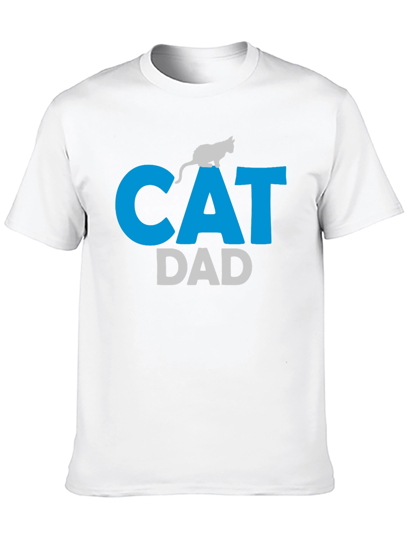 Cat Dad T-Shirt - Mens Graphic Tee