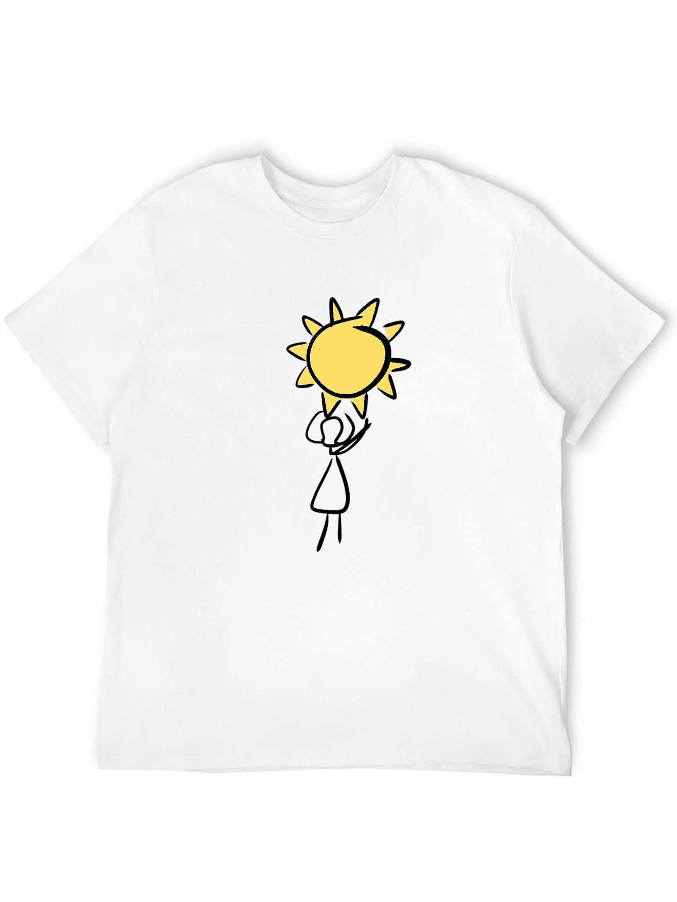 Sun Graphic Black T-Shirt