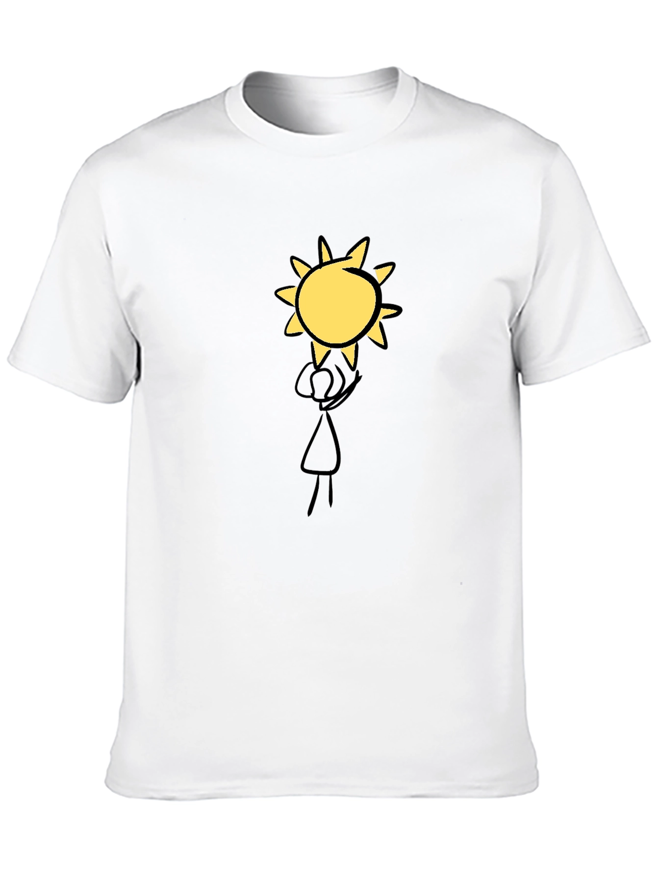 Sun Graphic Black T-Shirt