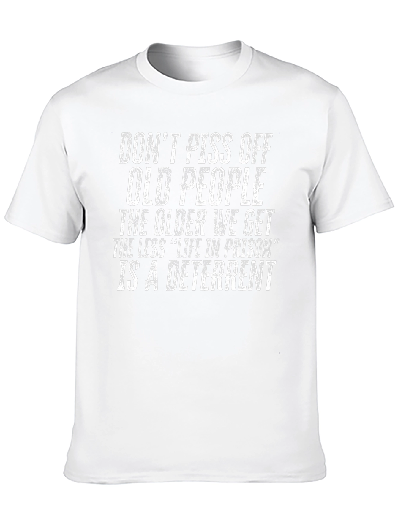 Funny Old People Deterrent T-Shirt