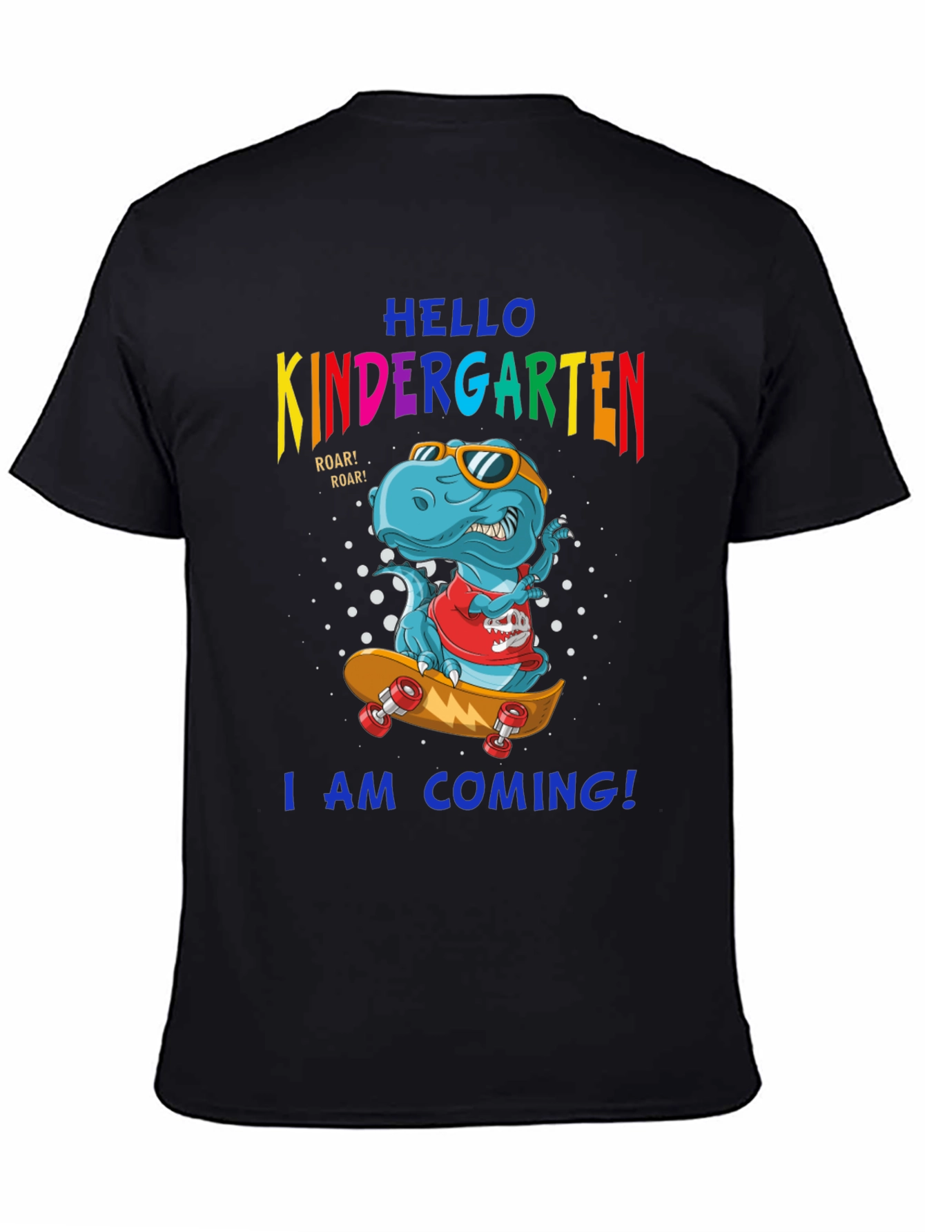 Kindergarten Dinosaur T-Shirt - Ready to Roll!