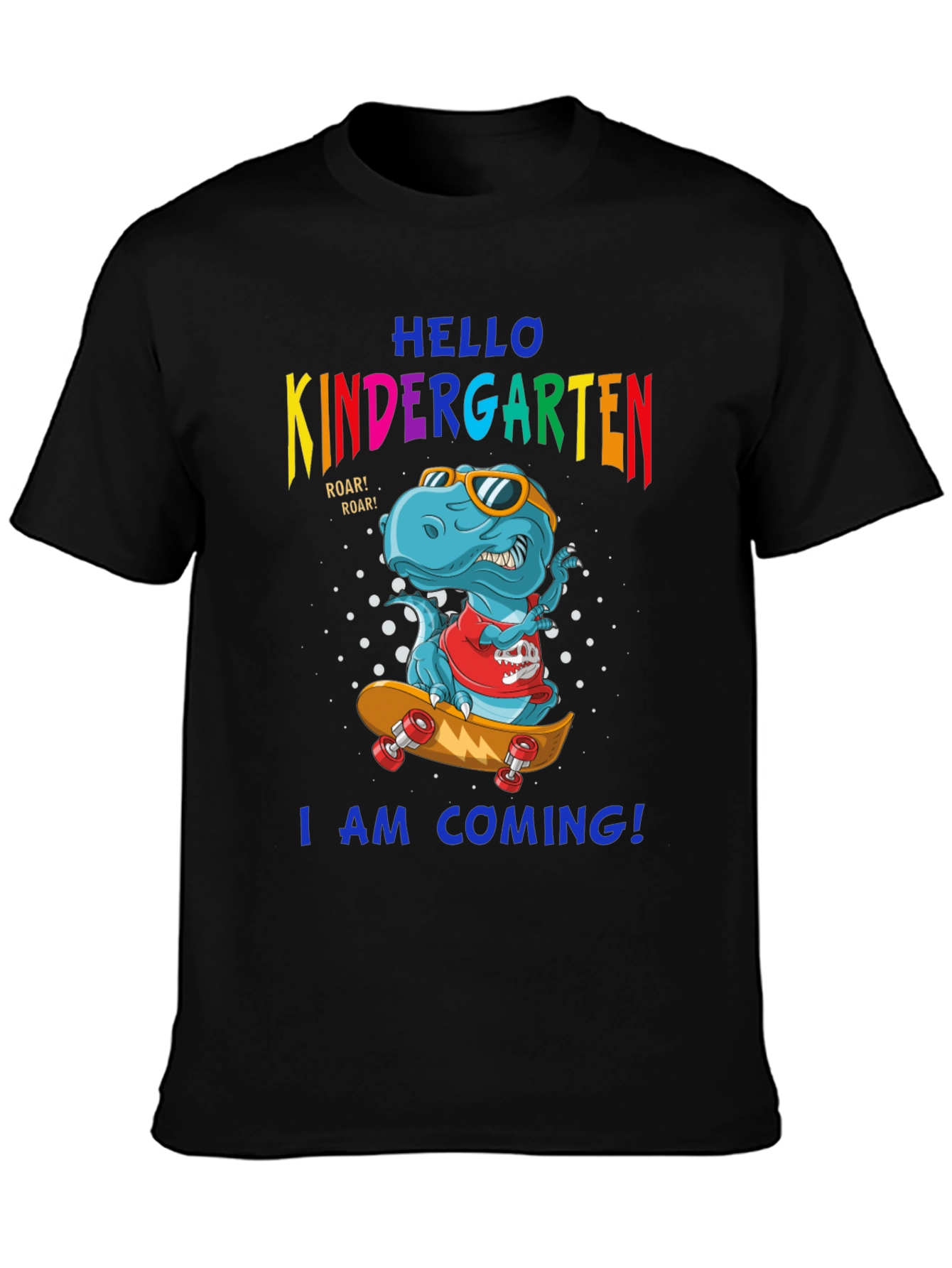 Kindergarten Dinosaur T-Shirt - Ready to Roll!