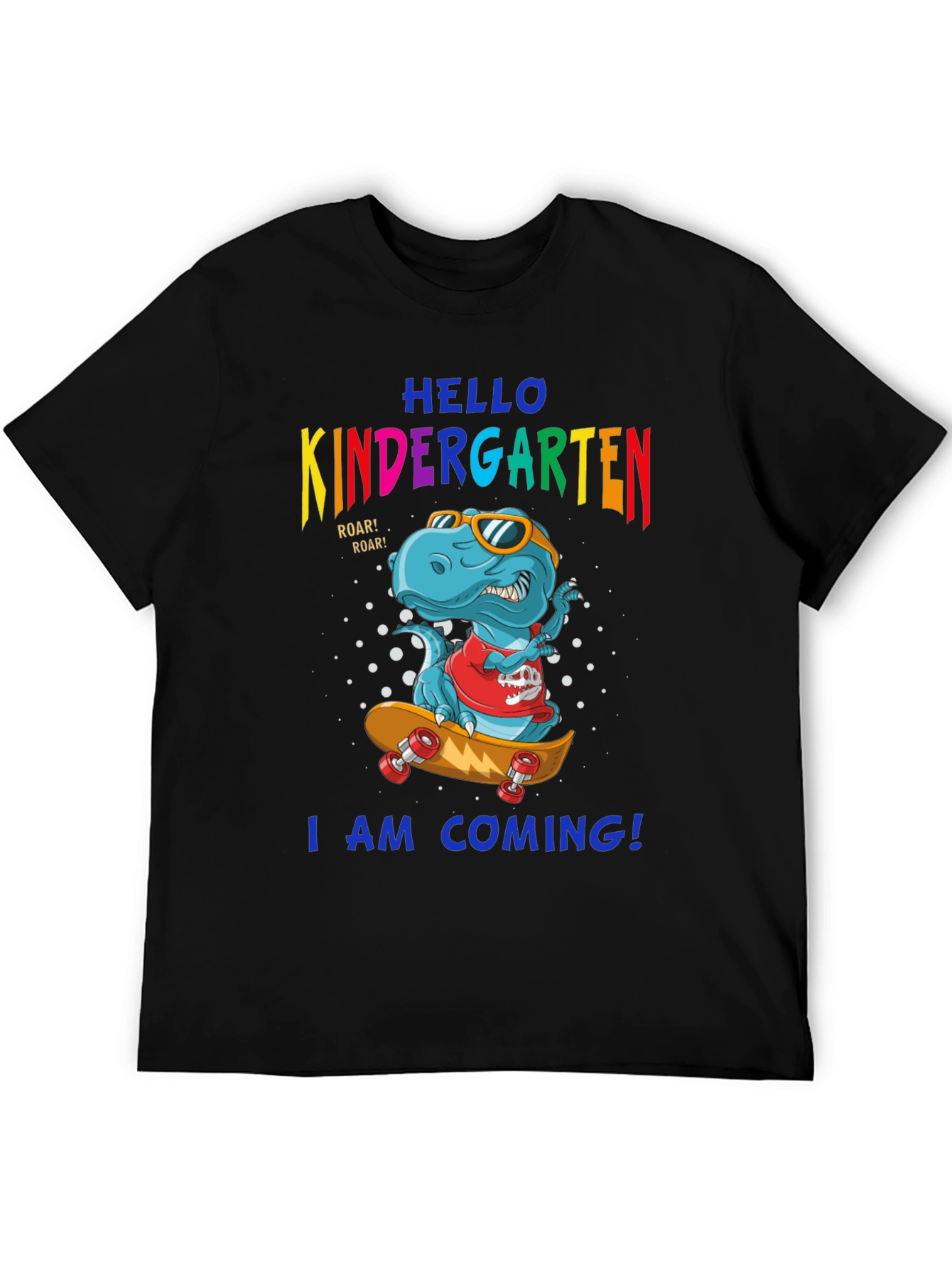 Kindergarten Dinosaur T-Shirt - Ready to Roll!